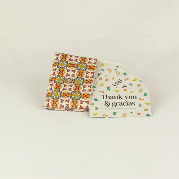 Hydraulic Tiles Pattern 6 Money Pouch