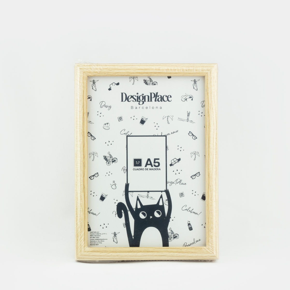 A5 Marco de Madera