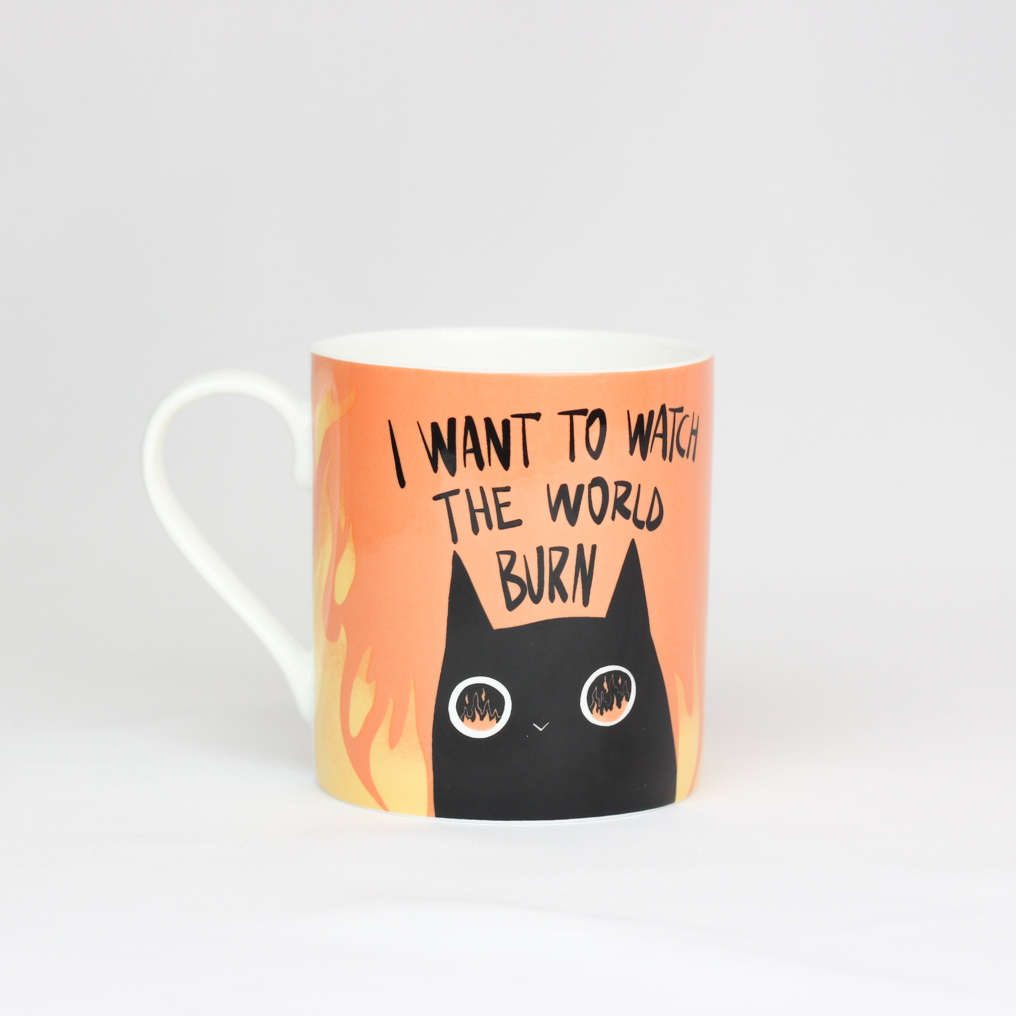 Watch the World Burn Ceramic Mug