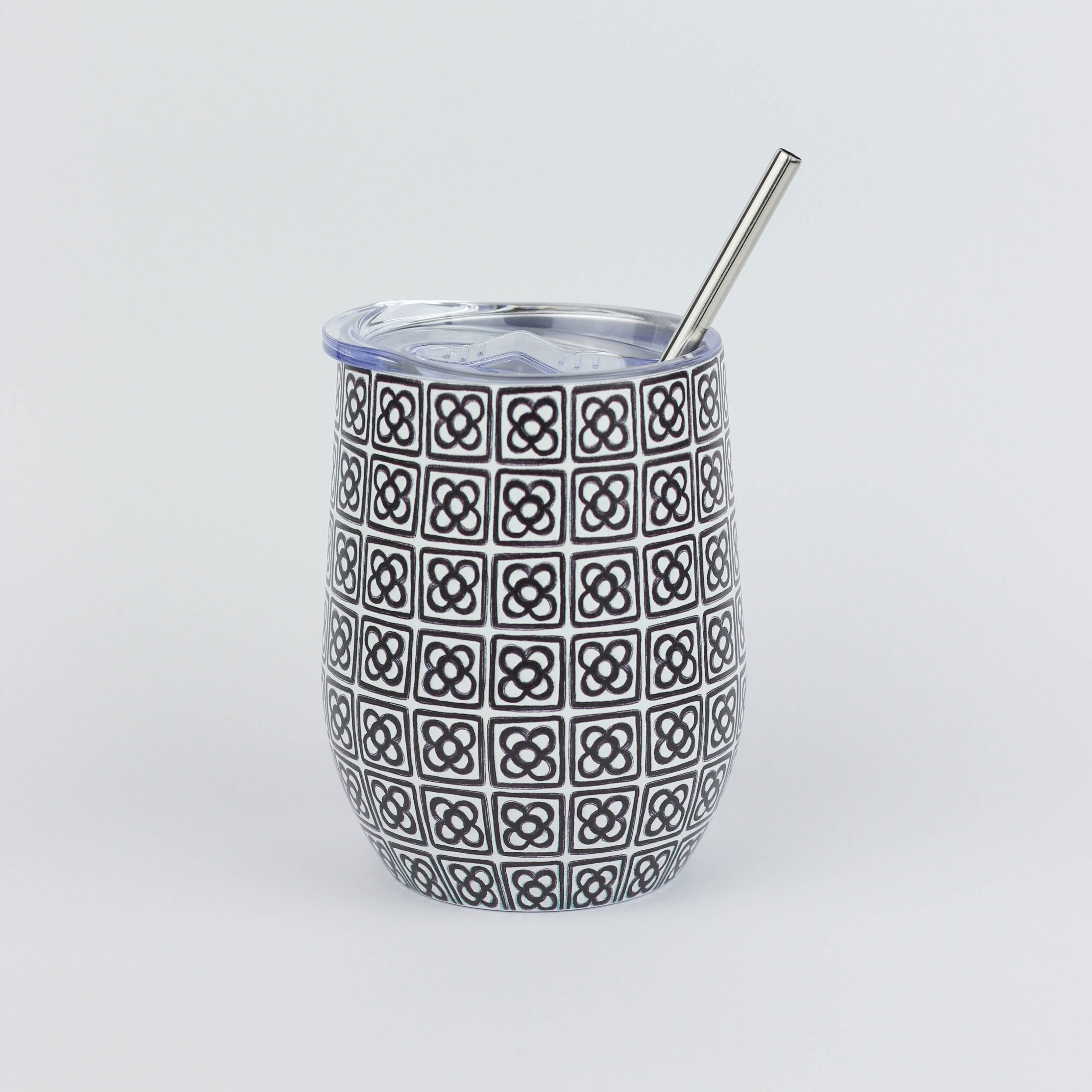 Panot Sketch Stainless Steel Wine Mug