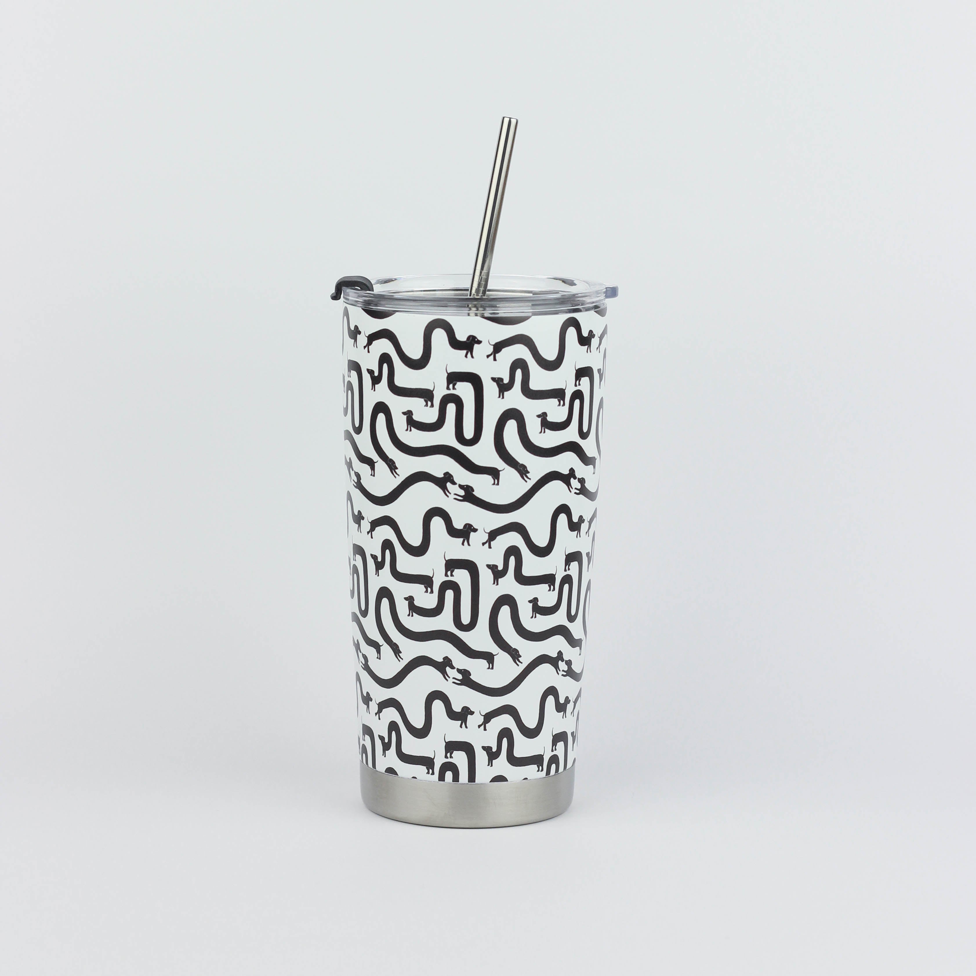 Hot Dogs Stainless Steel Tumbler