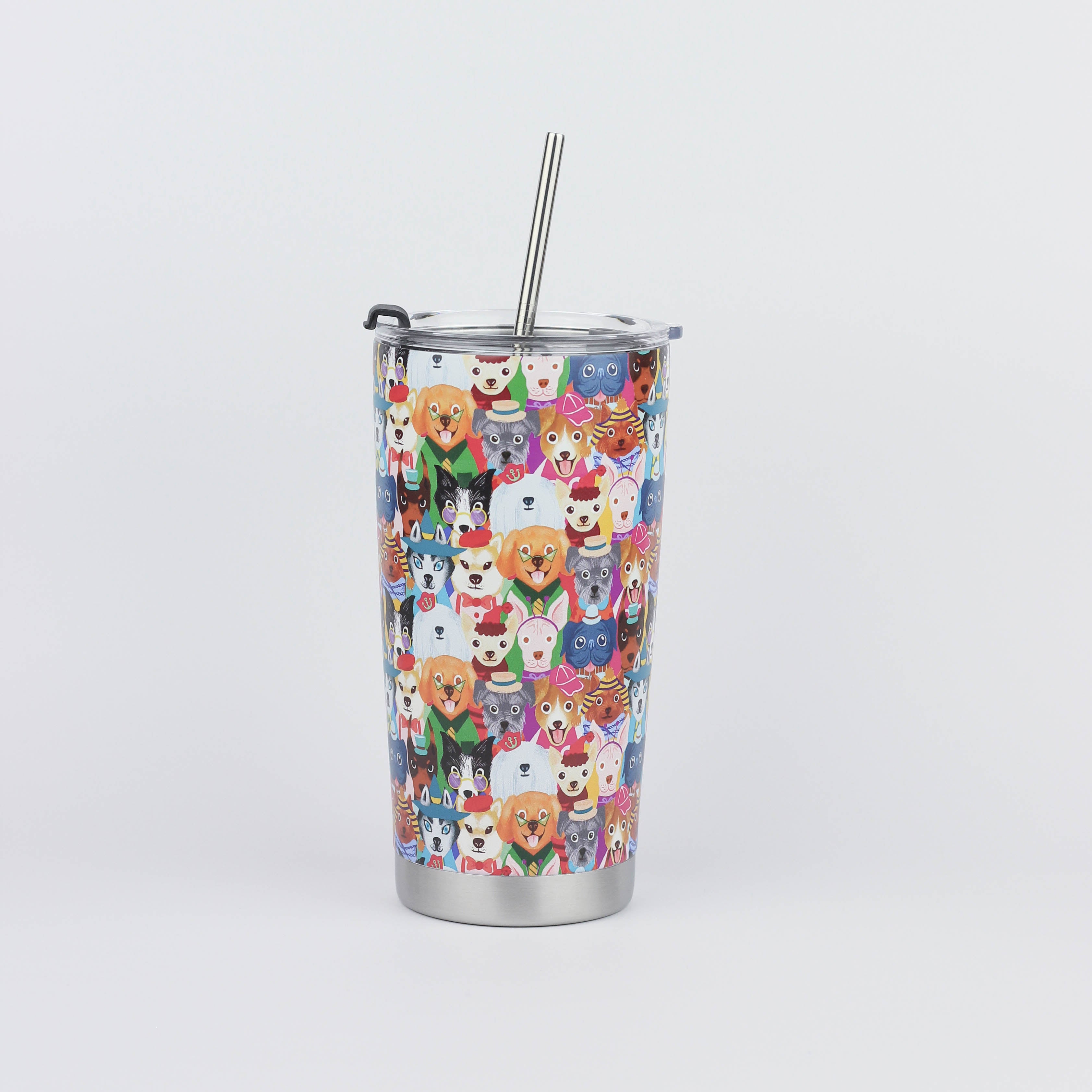 Dogtastic Friends Stainless Steel Tumbler