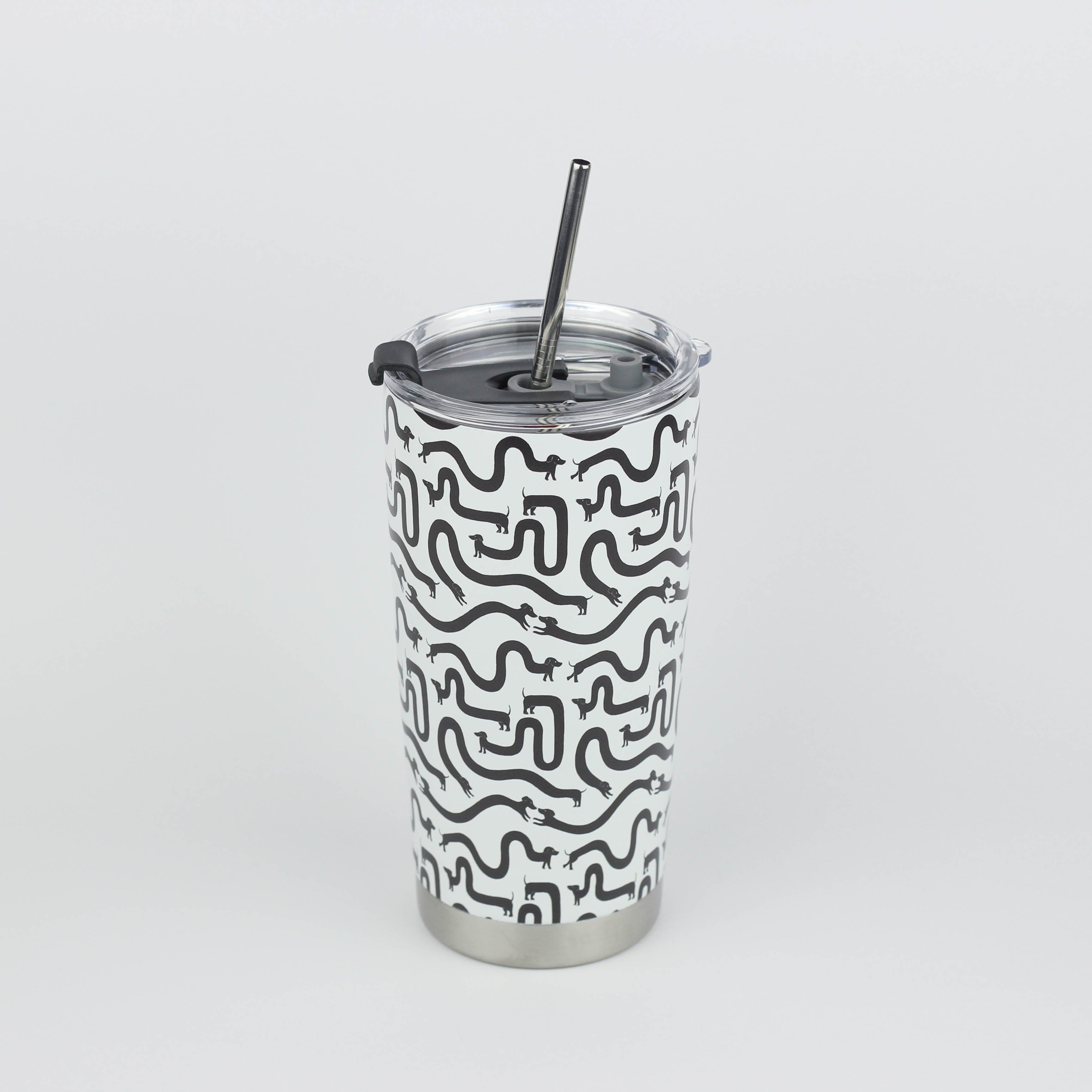 Hot Dogs Stainless Steel Tumbler