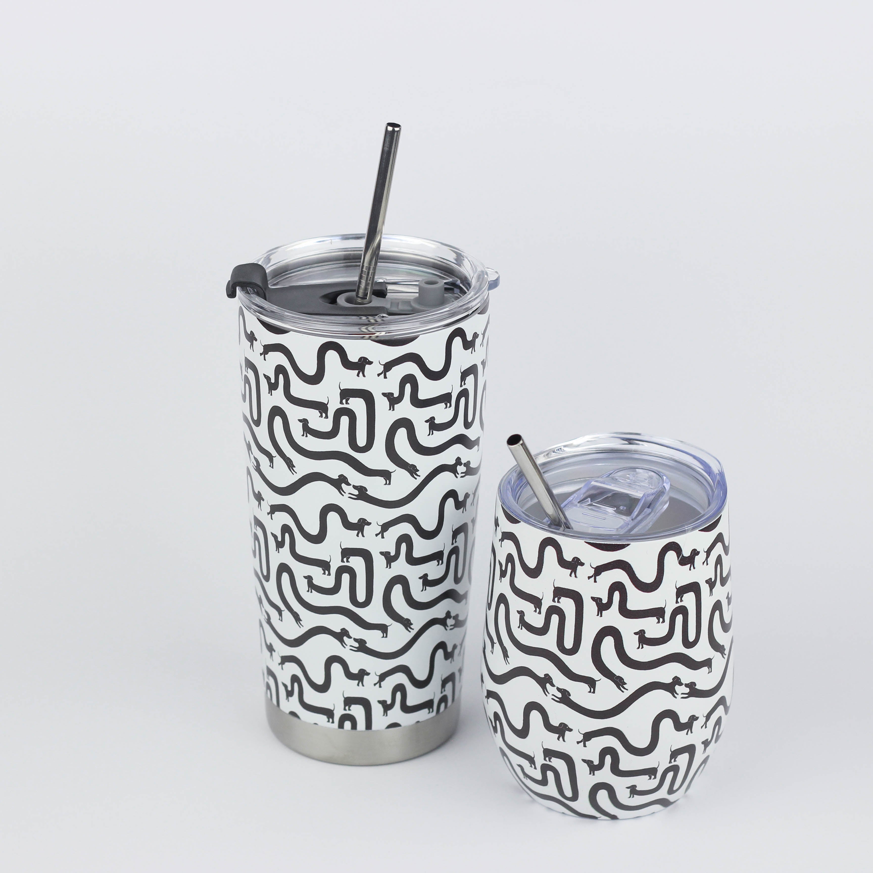 Hot Dogs Stainless Steel Tumbler