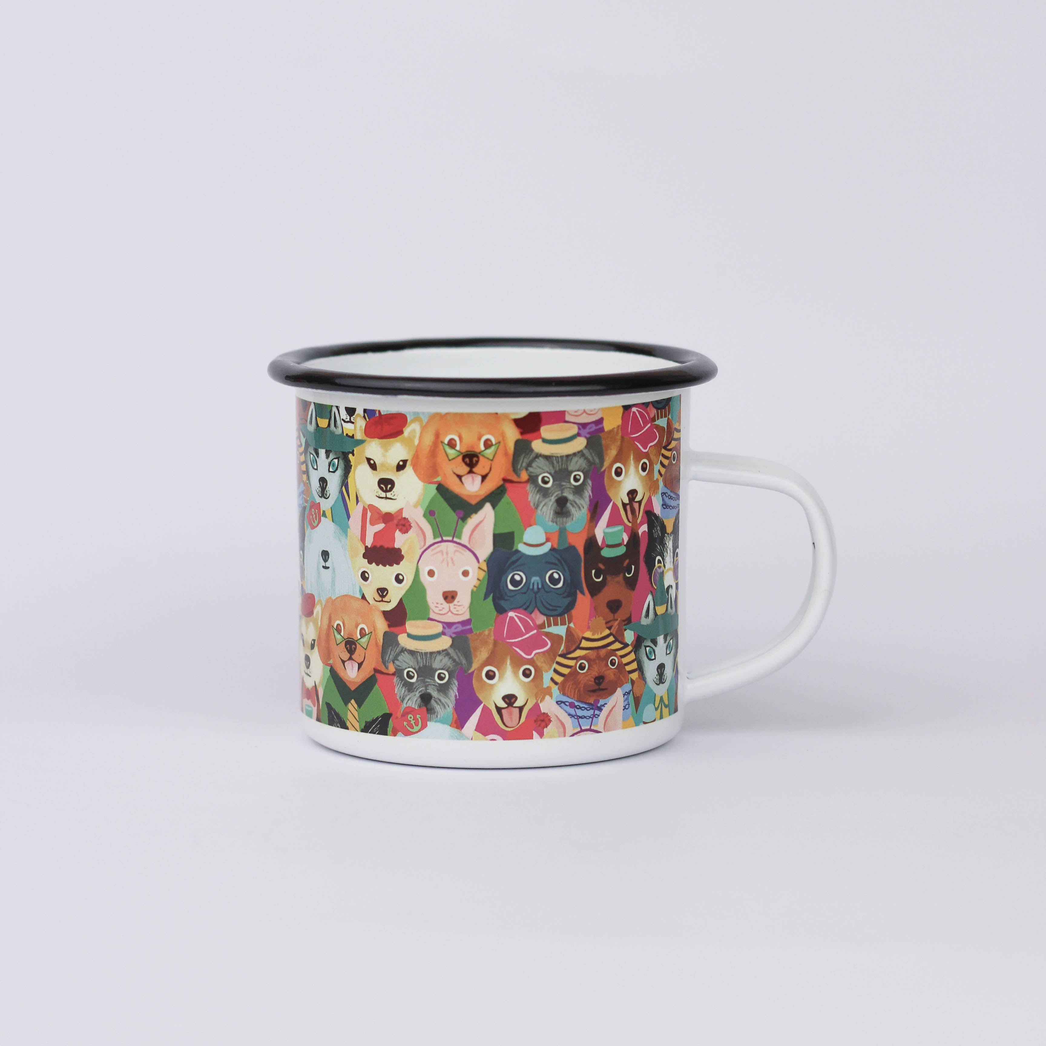 Dogtastic Enamel Mug