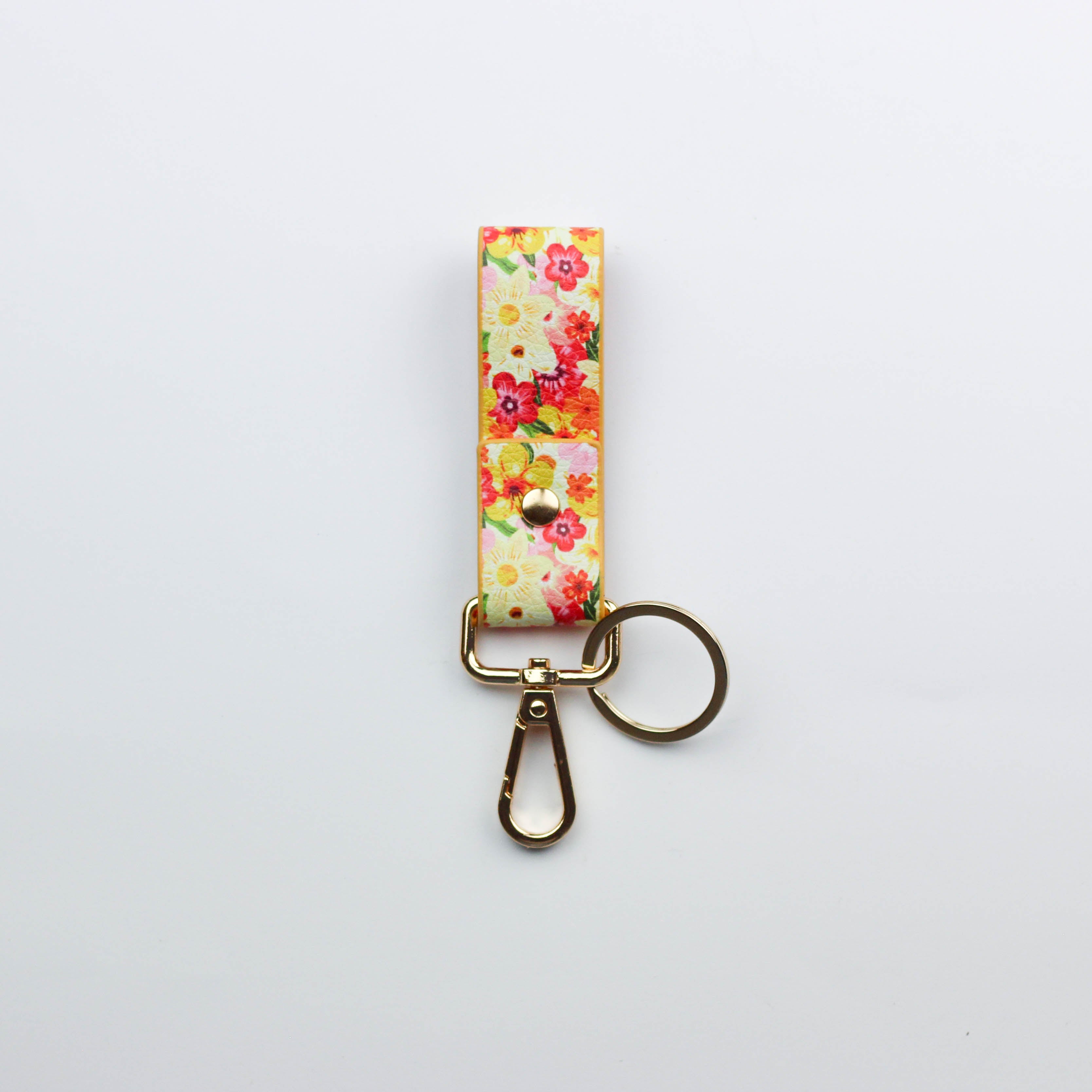 Blossom Candy PU Keychain