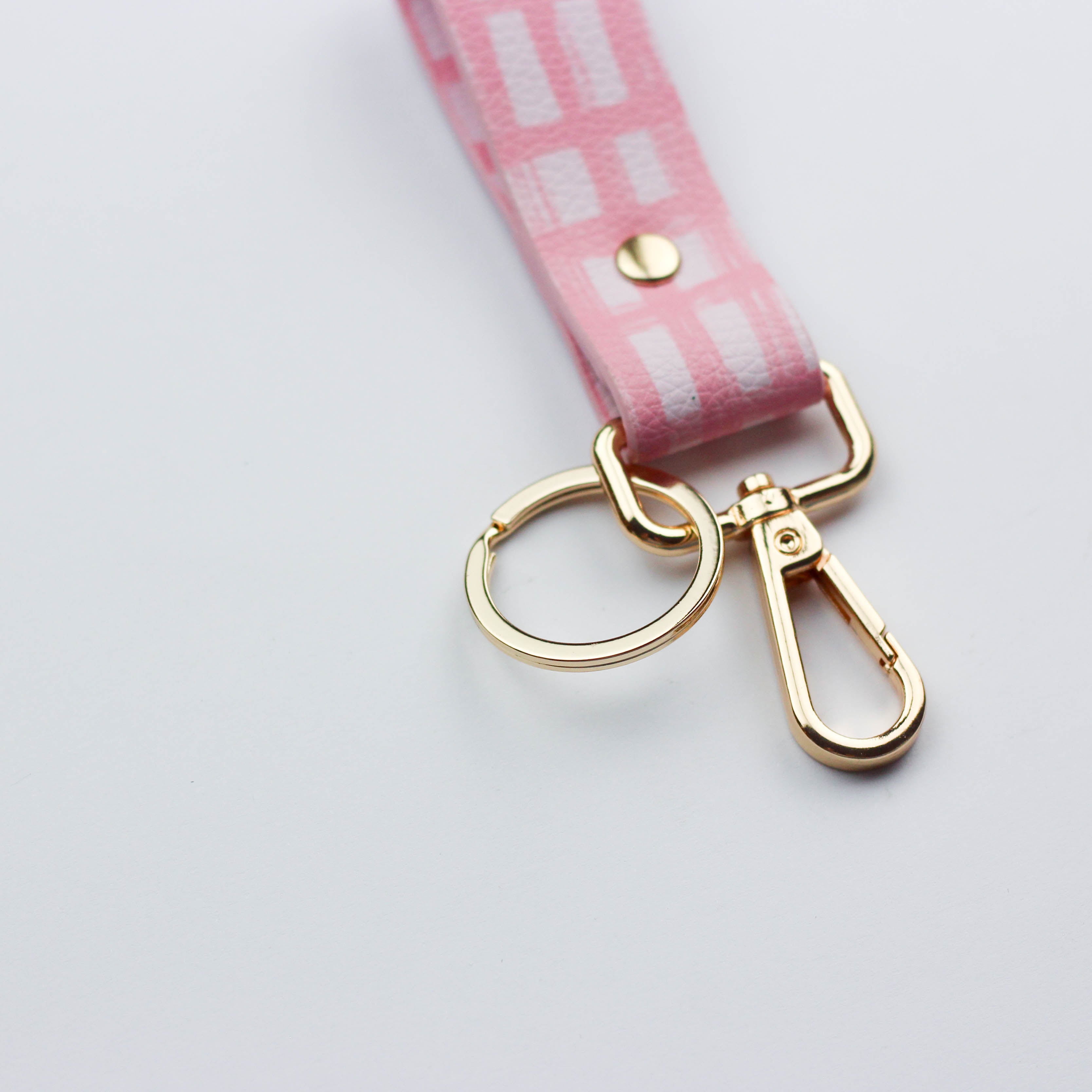 Pastel Grid Keychain (PU)