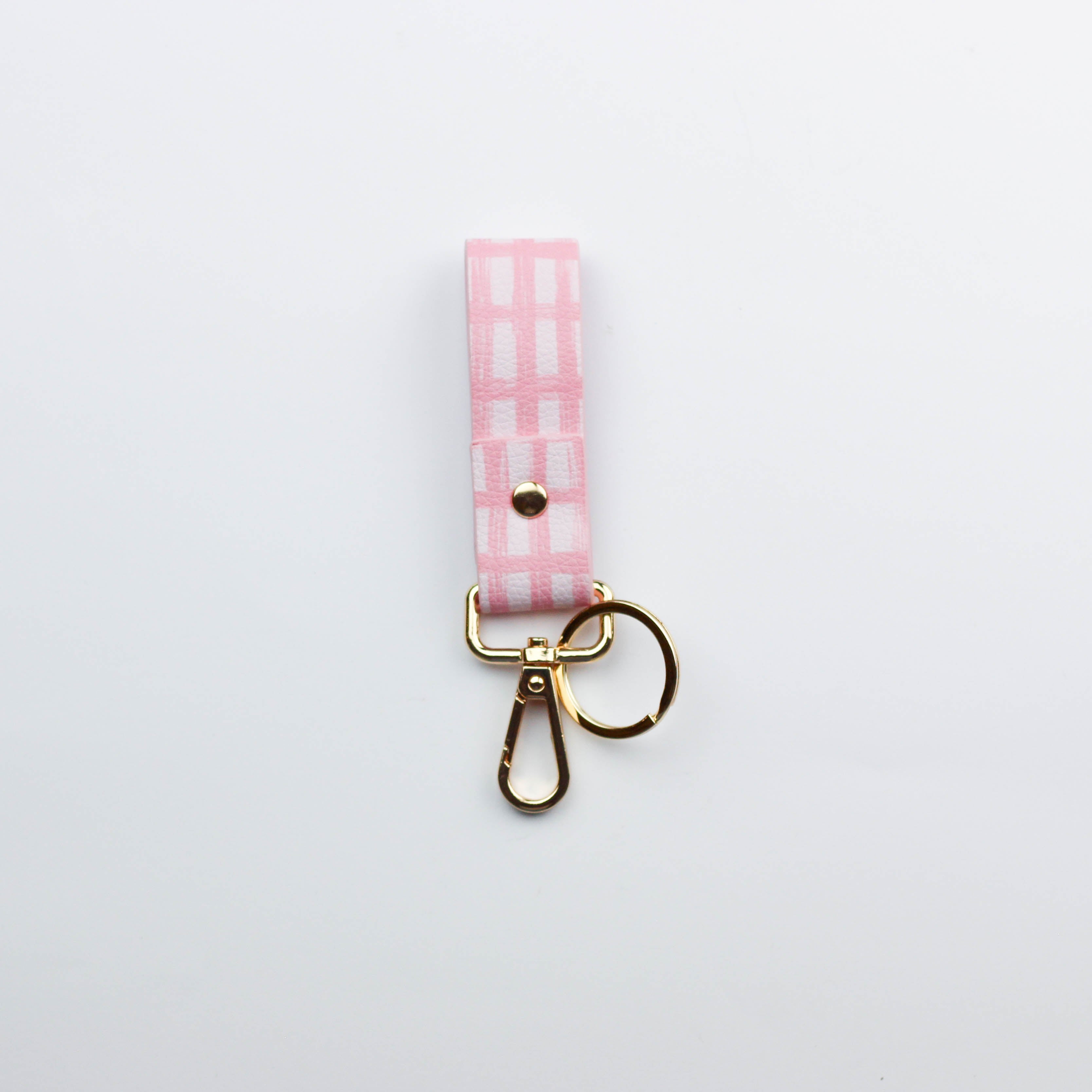 Pastel Grid Keychain (PU)