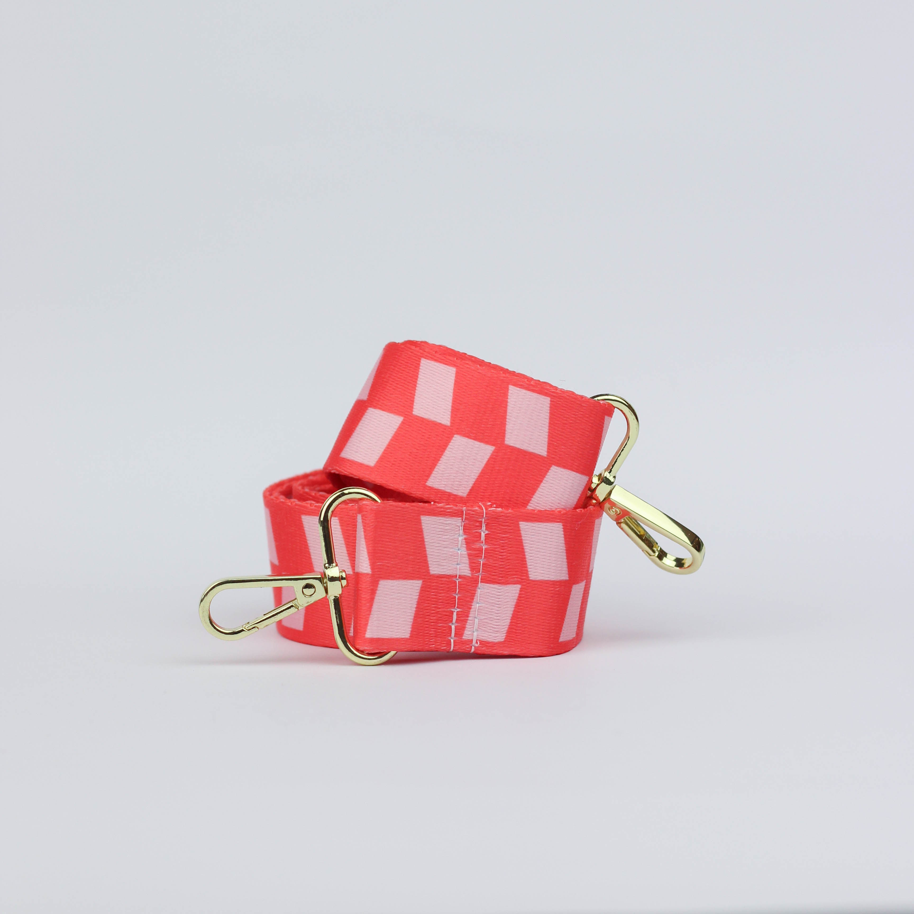 Pink Square Bag Strap