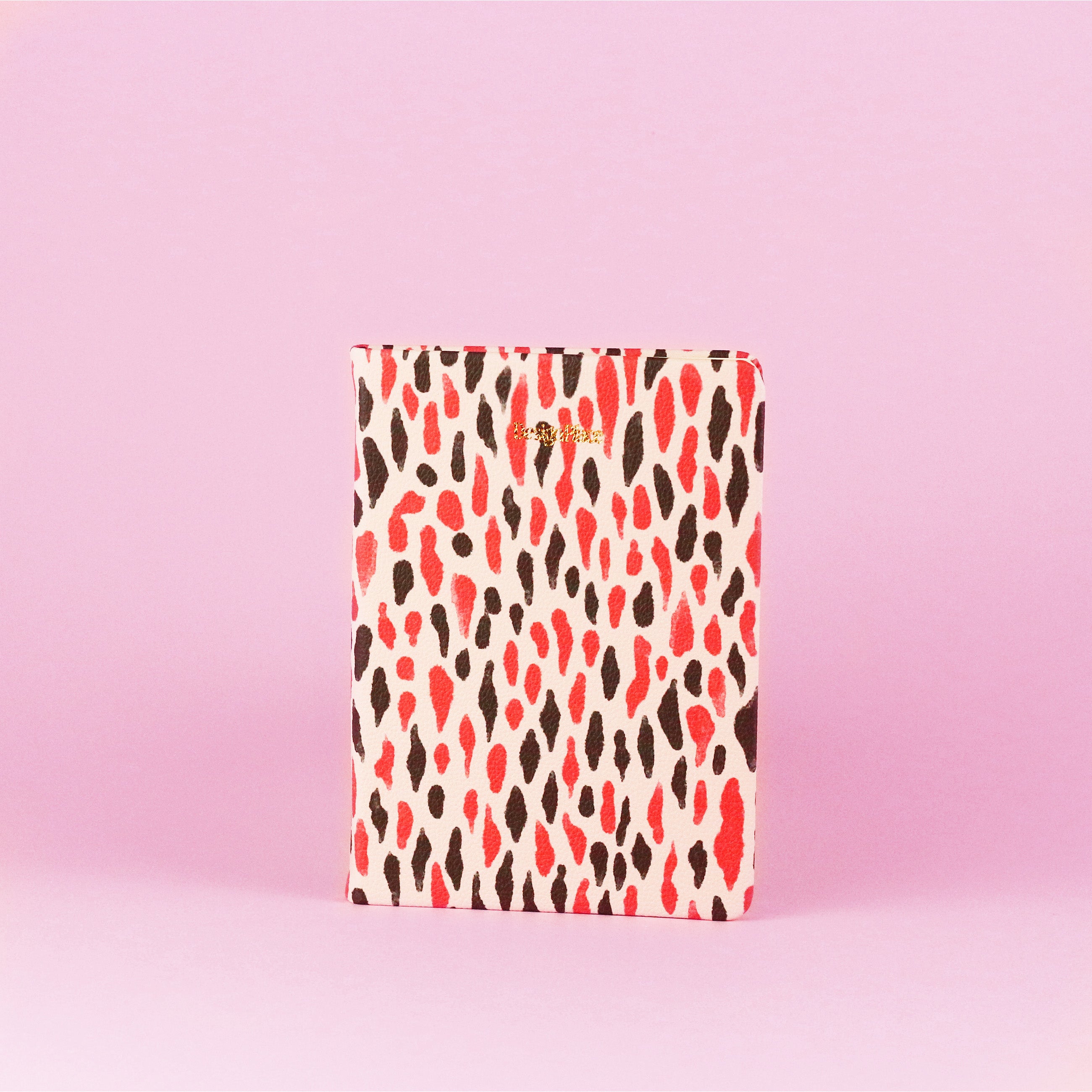 Pink Leopard Notebook (PU)
