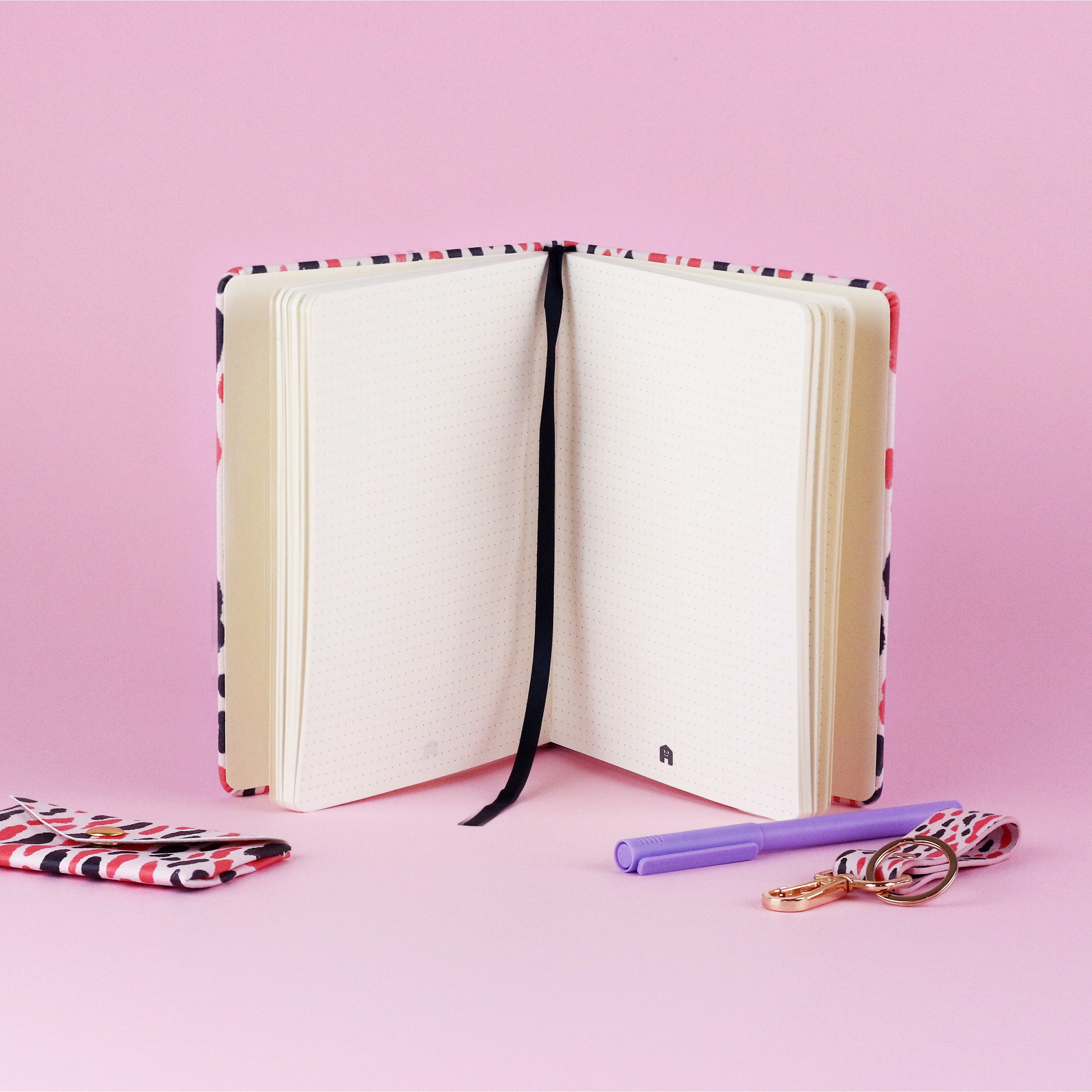 Pink Leopard Notebook (PU)
