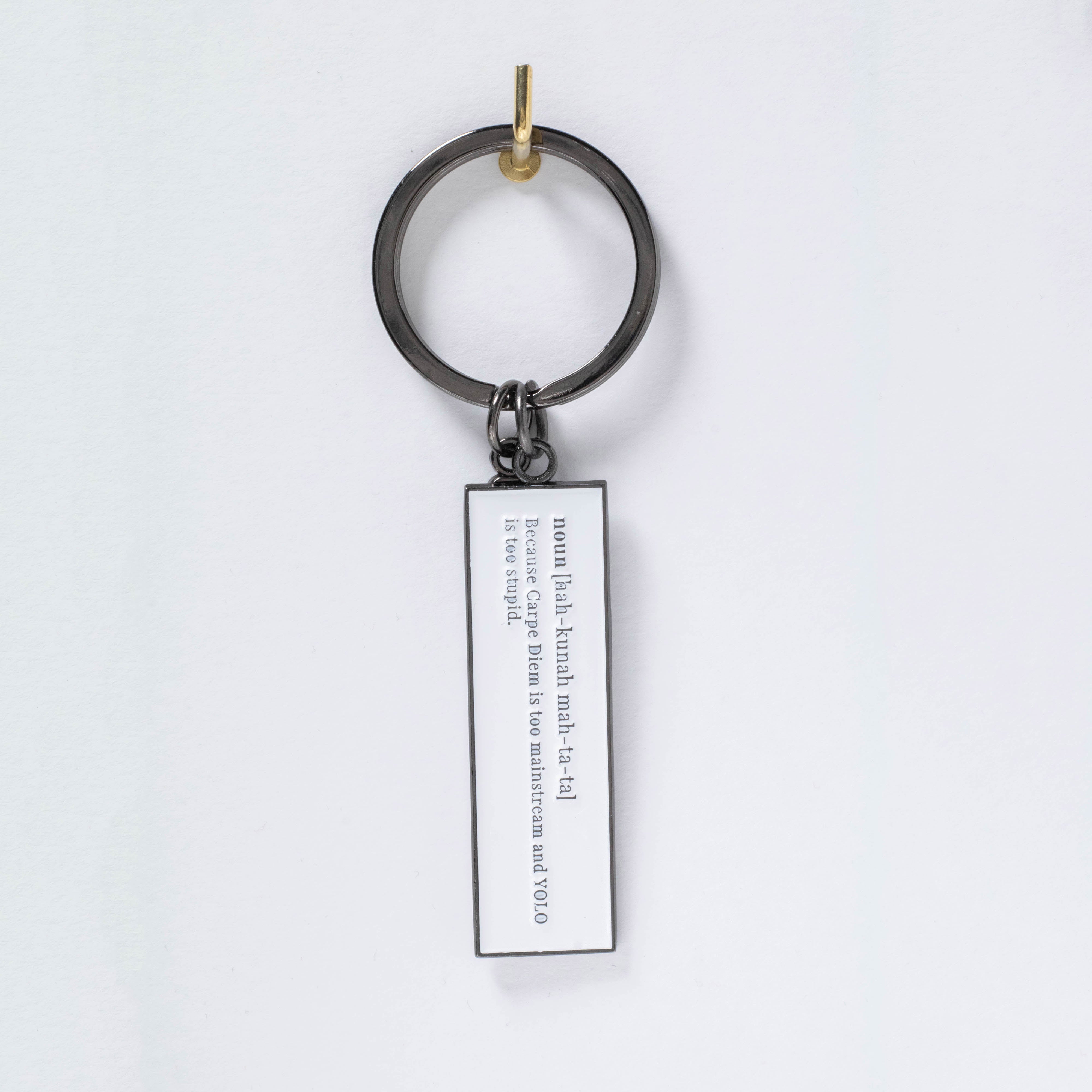 Hakuna Matata English Keychain