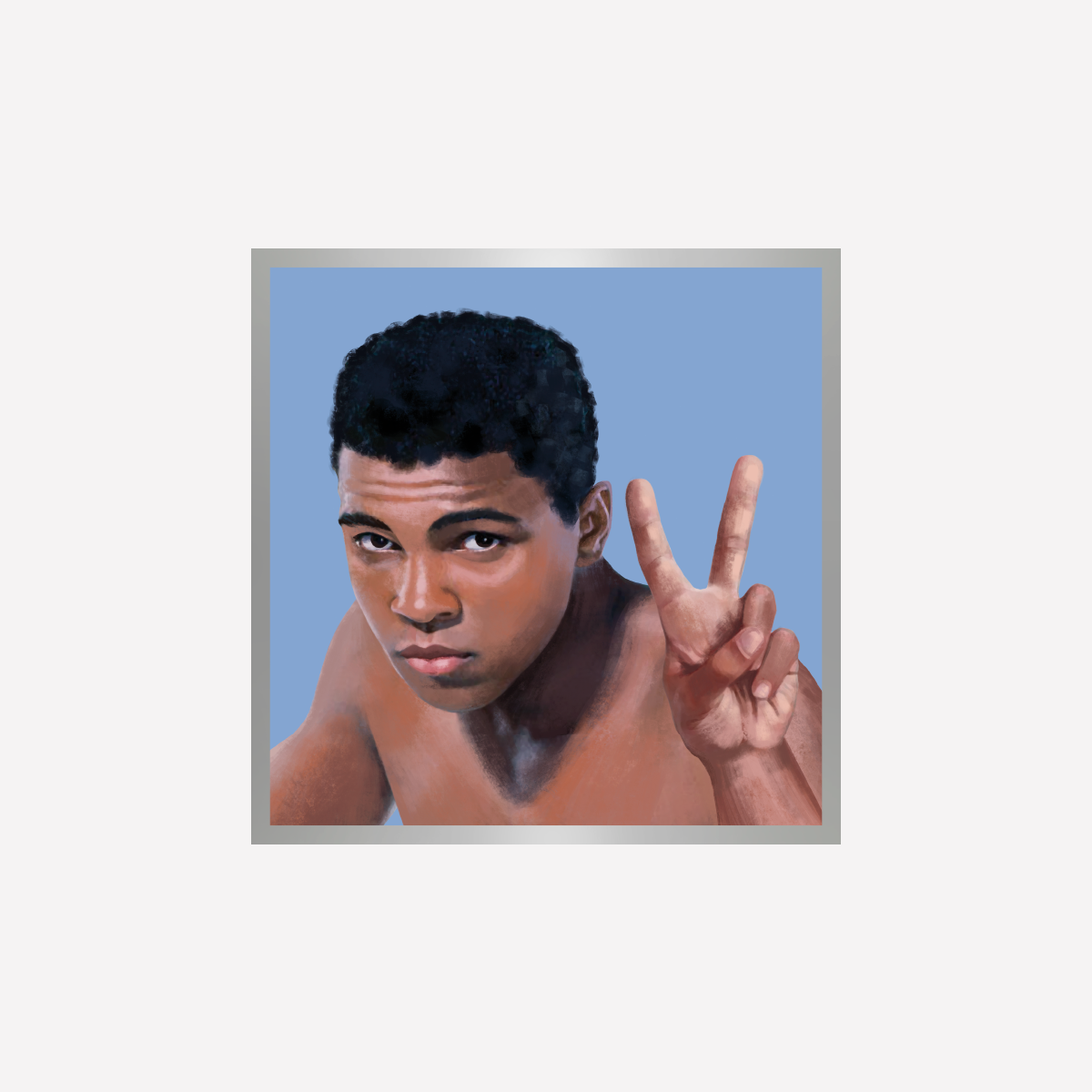 Muhammad Ali Peace Art Print