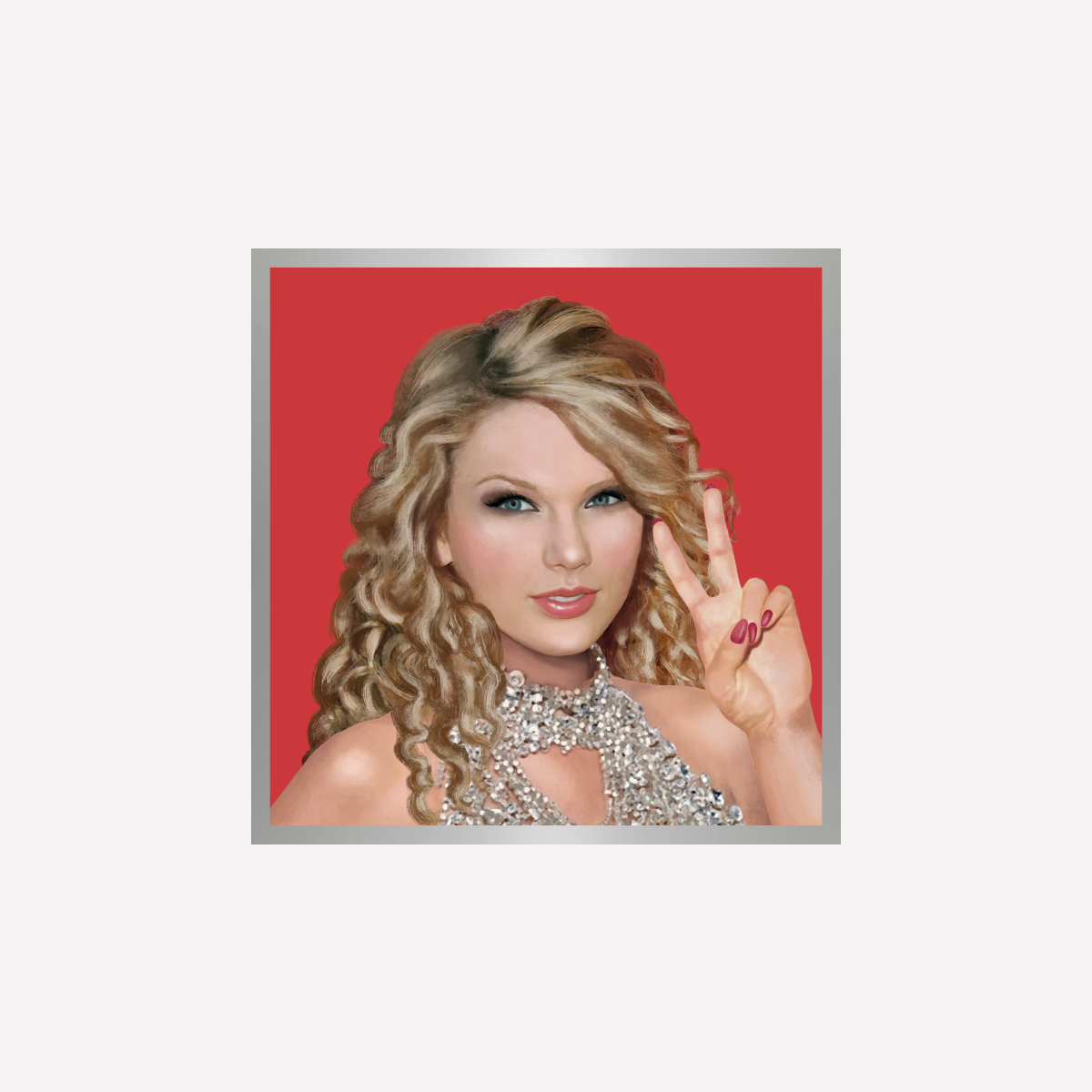 Taylor Swift Peace Art Print