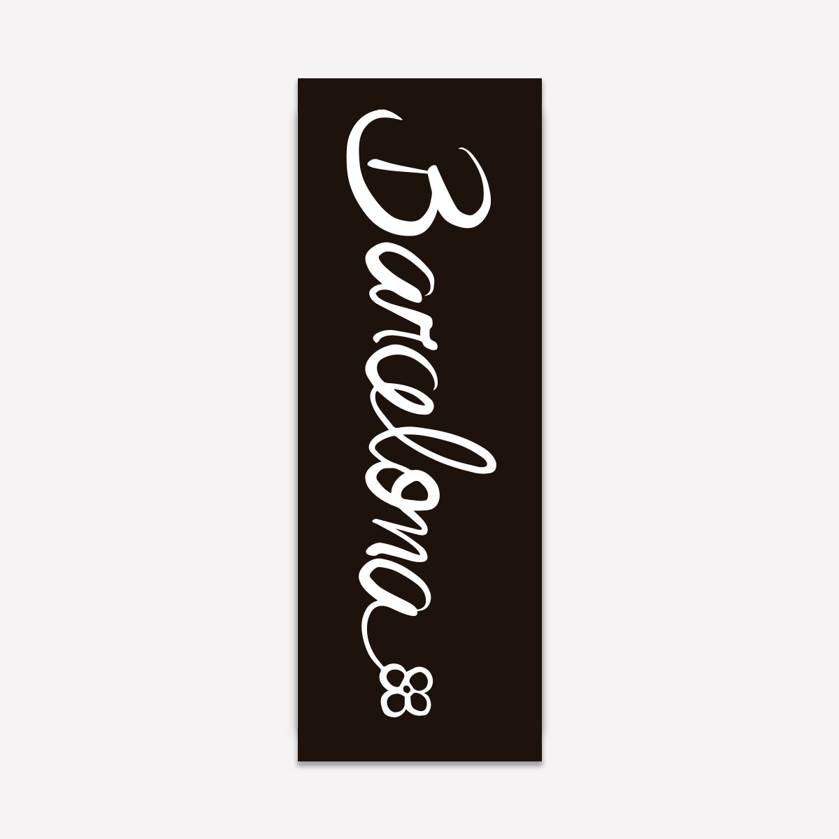 Barcelona lettering Bookmark