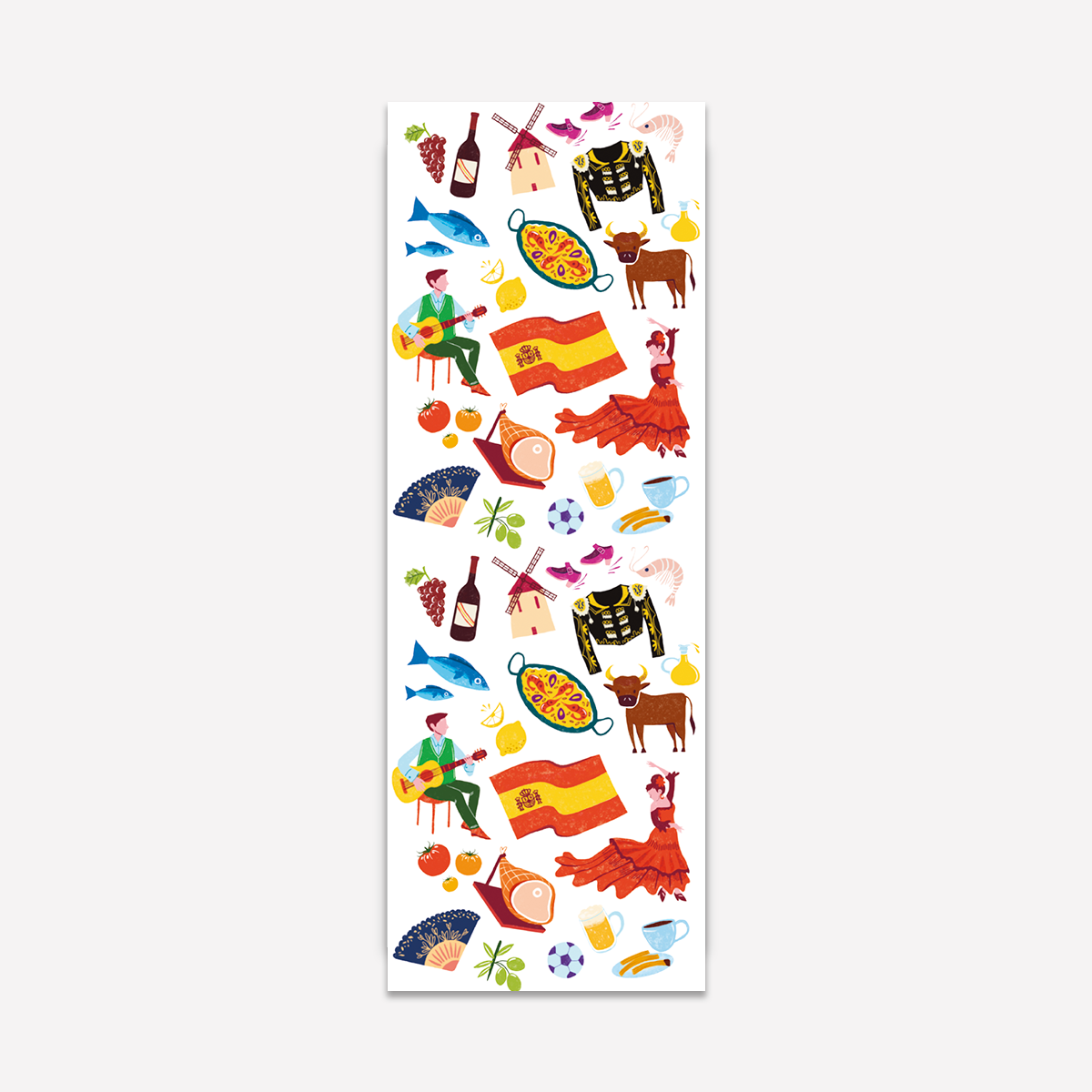 España Pattern Bookmark