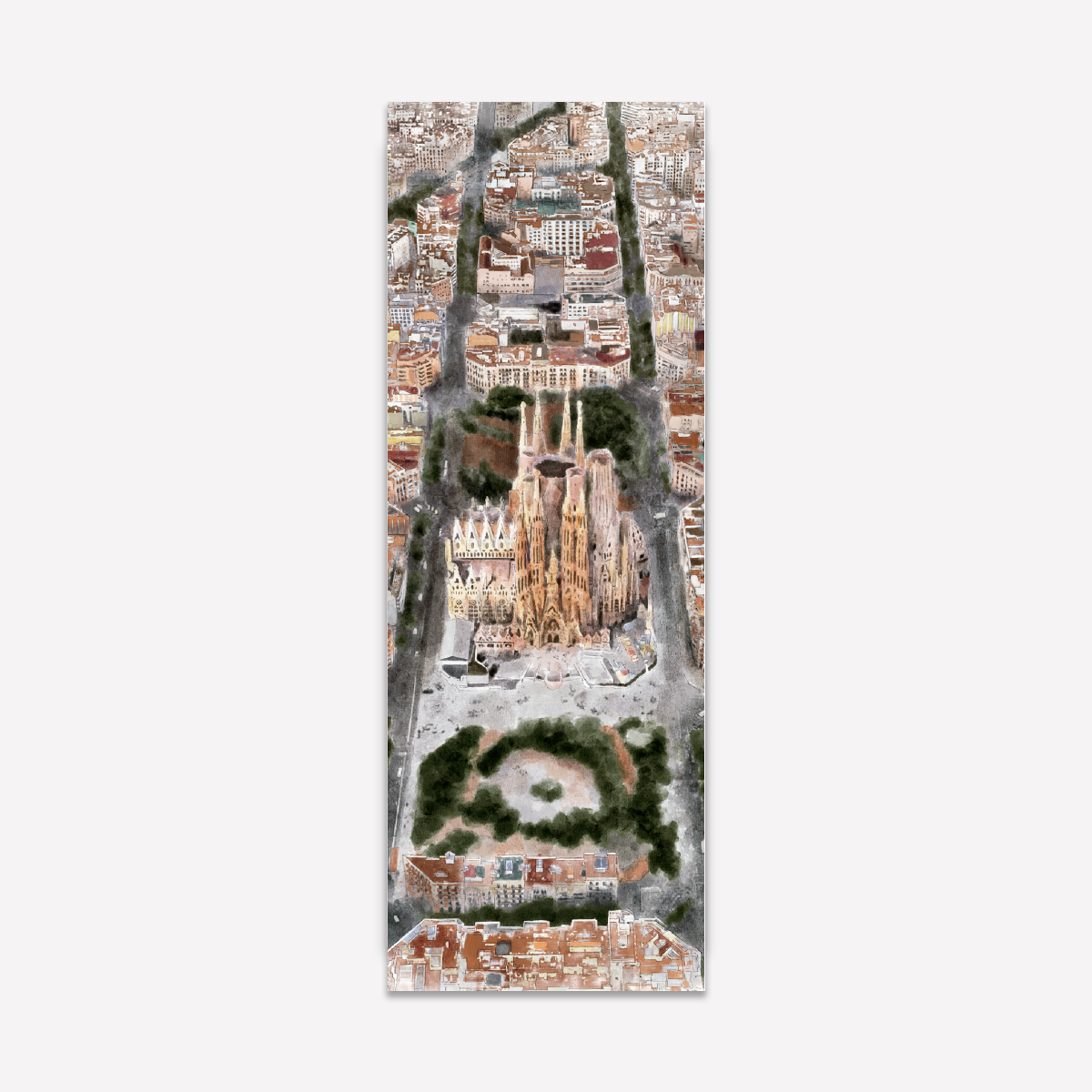 Sagrada Familia Vistas Bookmark