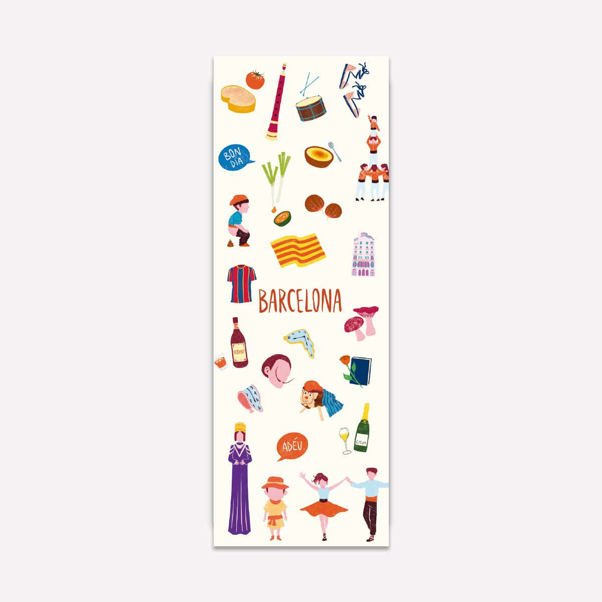 Barcelona Monumentos Bookmark