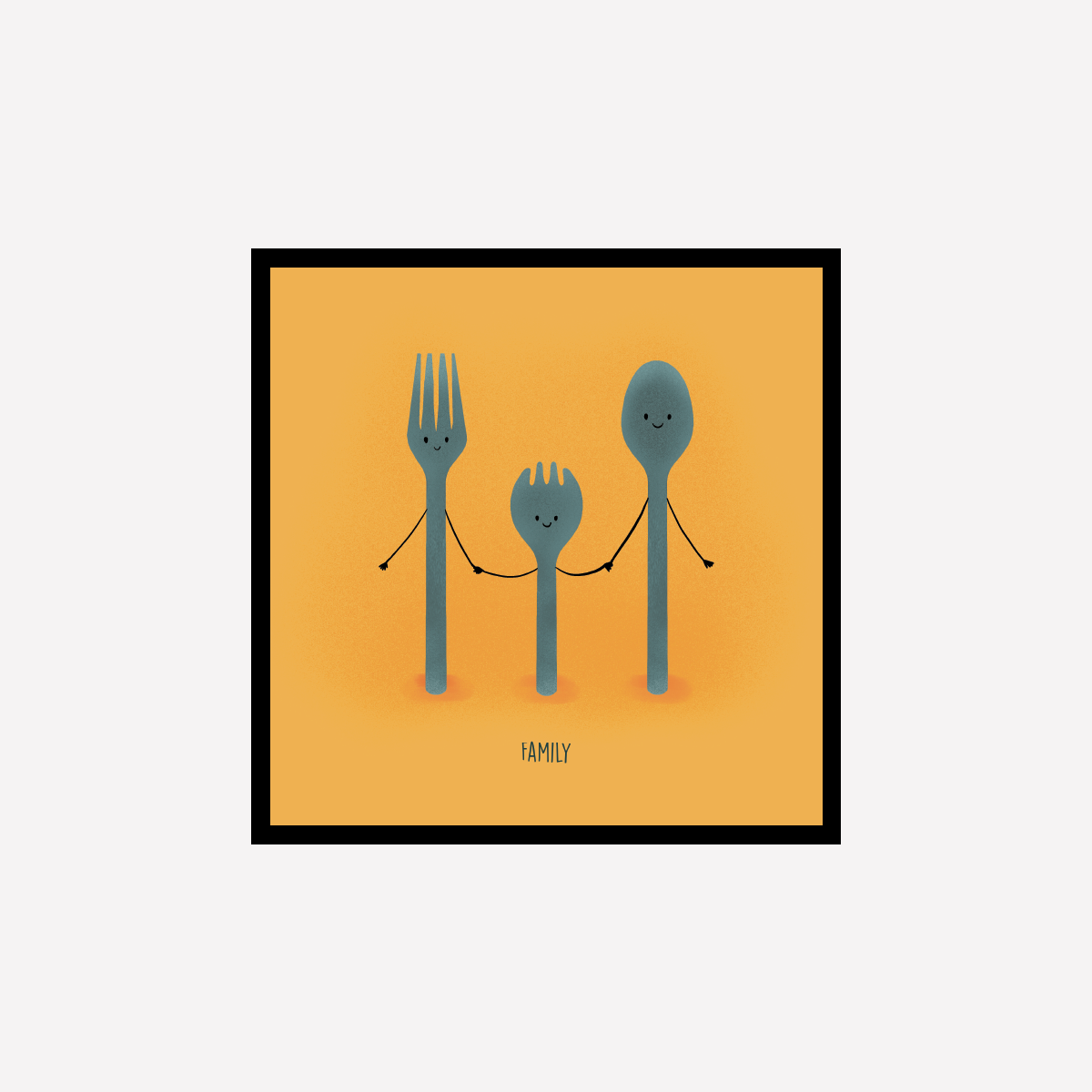 Fun Pun - Spork Family