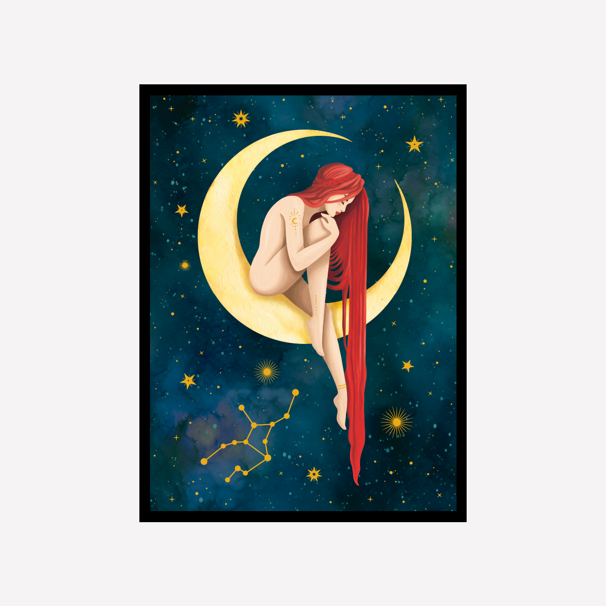 Virgo Art Print