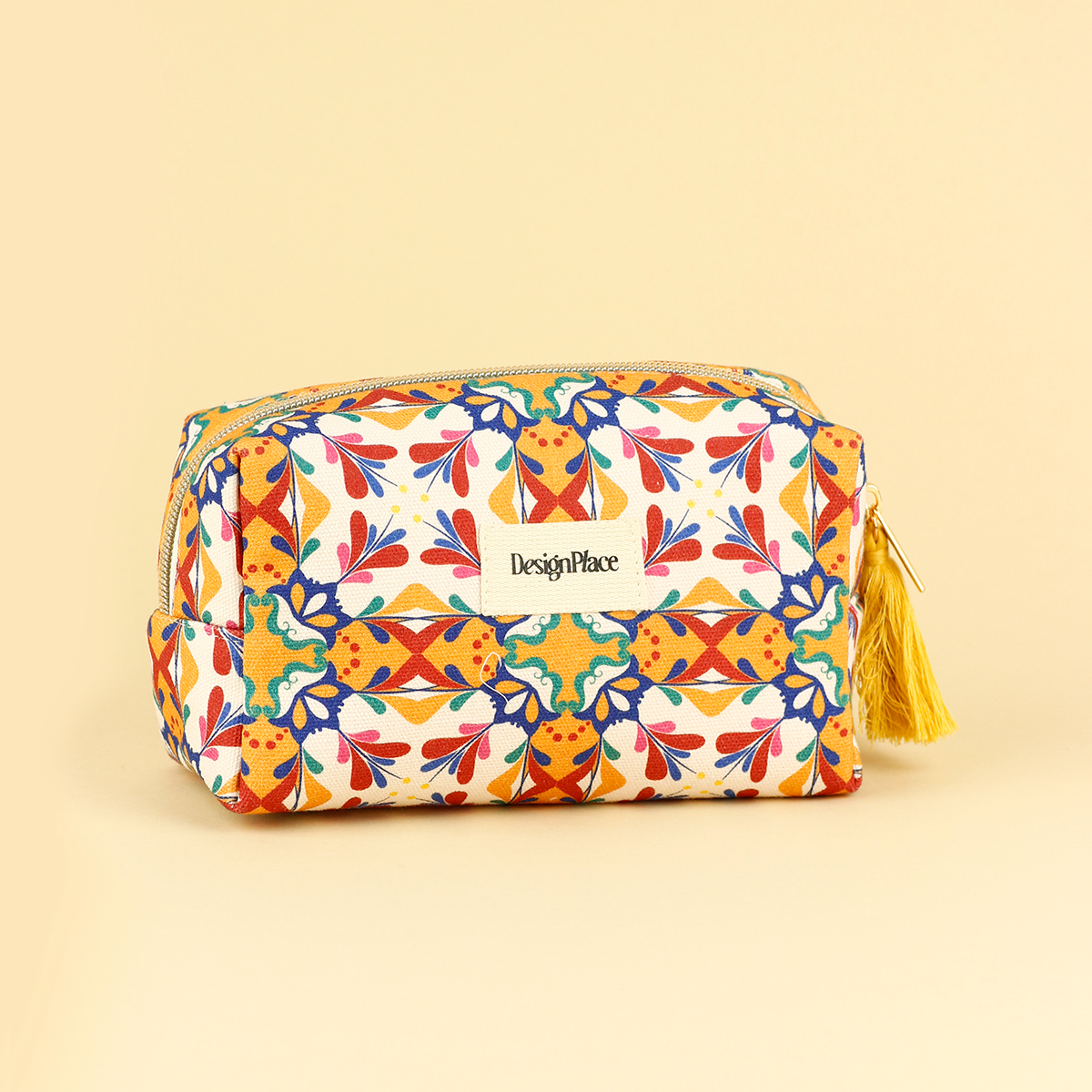 Hydraulic Tiles Model 6 Cotton Pouch Medium
