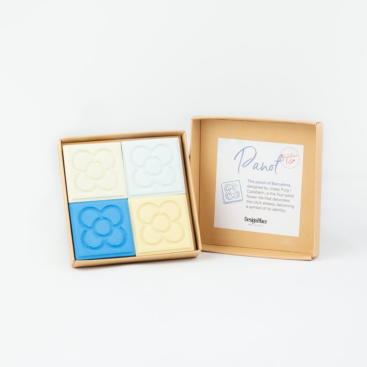 Set Mediterranean Panot Cement Magnet