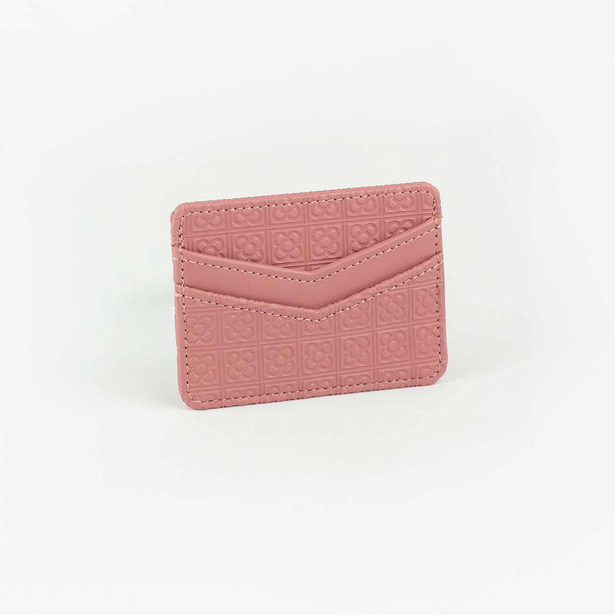 Old Pink Panot Stamping Card Holder