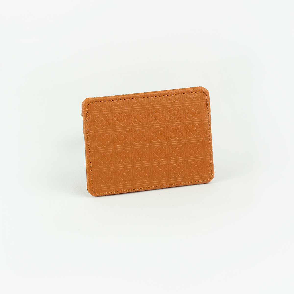 Brown Panot Stamping Card Holder