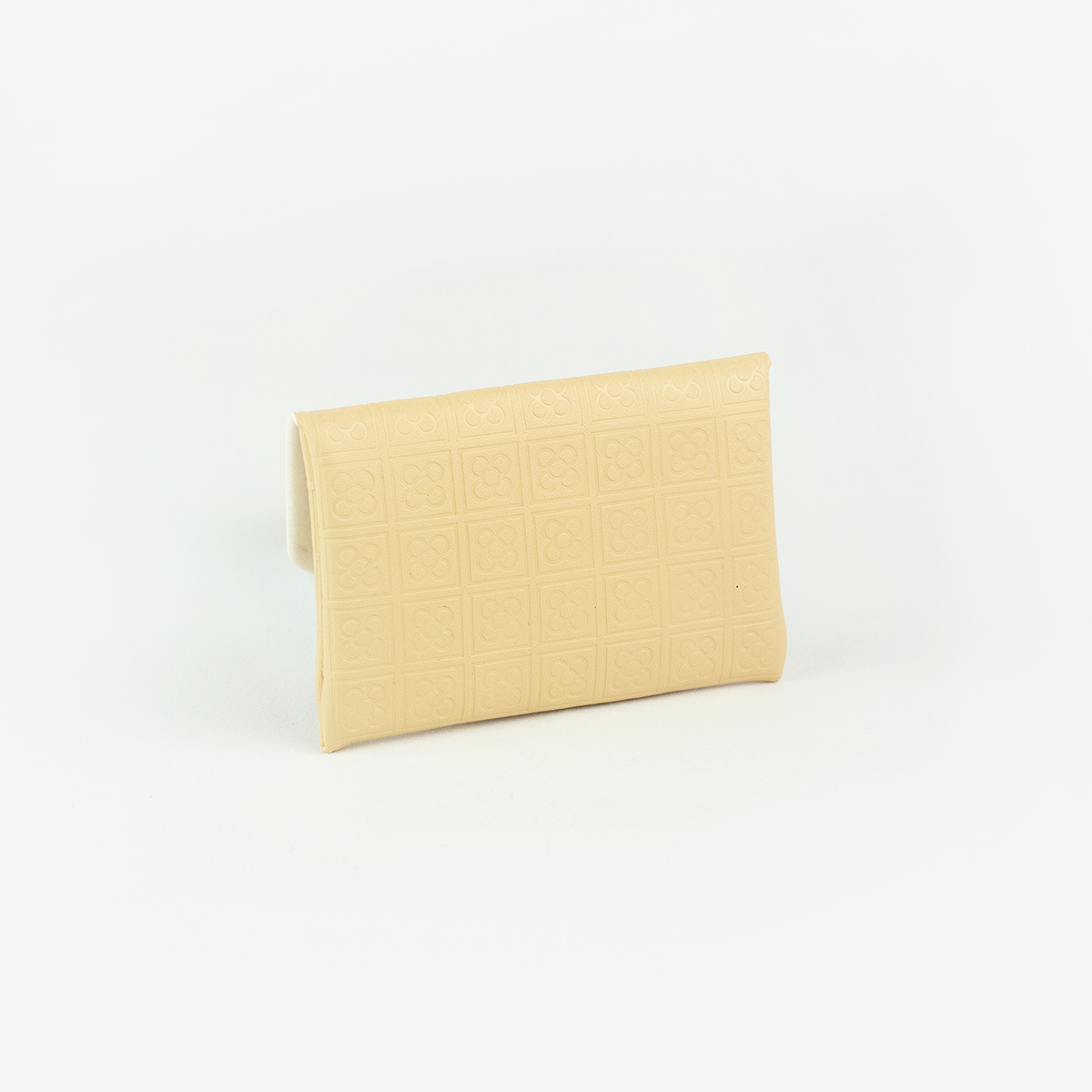 Beige Panot Stamping Money Pouch