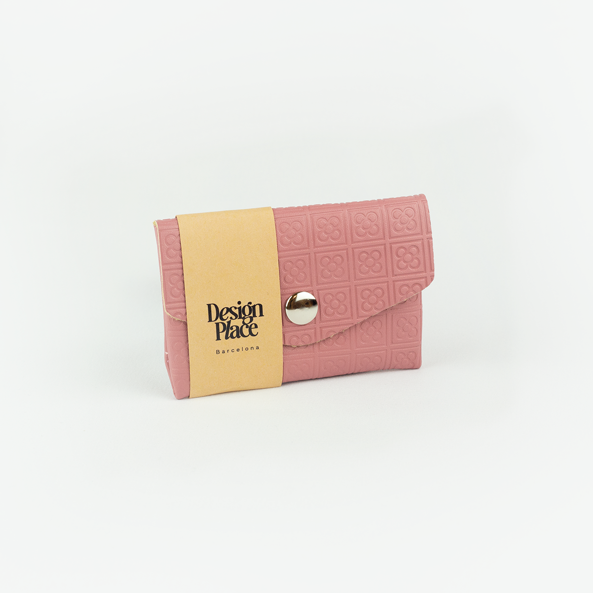 Old Pink Panot Stamping Money Pouch