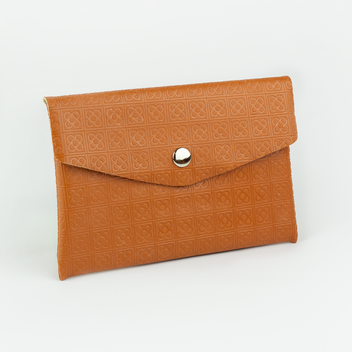 Brown Panot Stamping Everyday Pouch