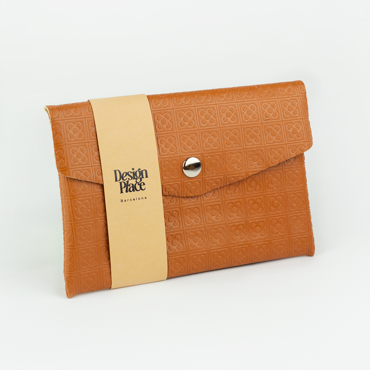 Brown Panot Stamping Everyday Pouch