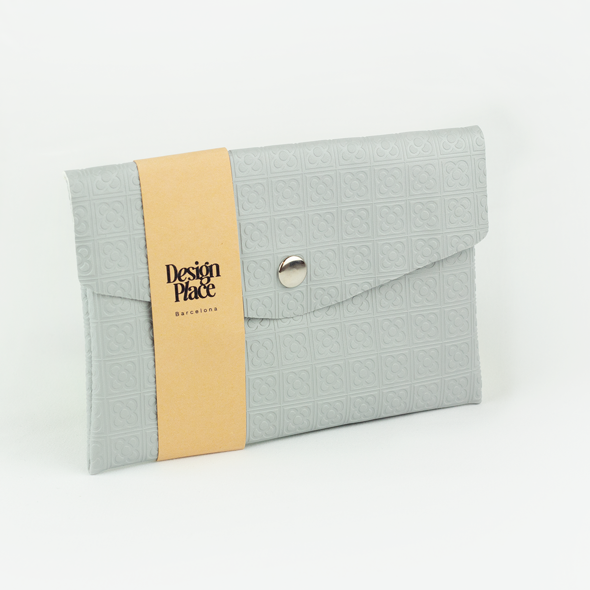 Grey Panot Stamping Everyday Pouch