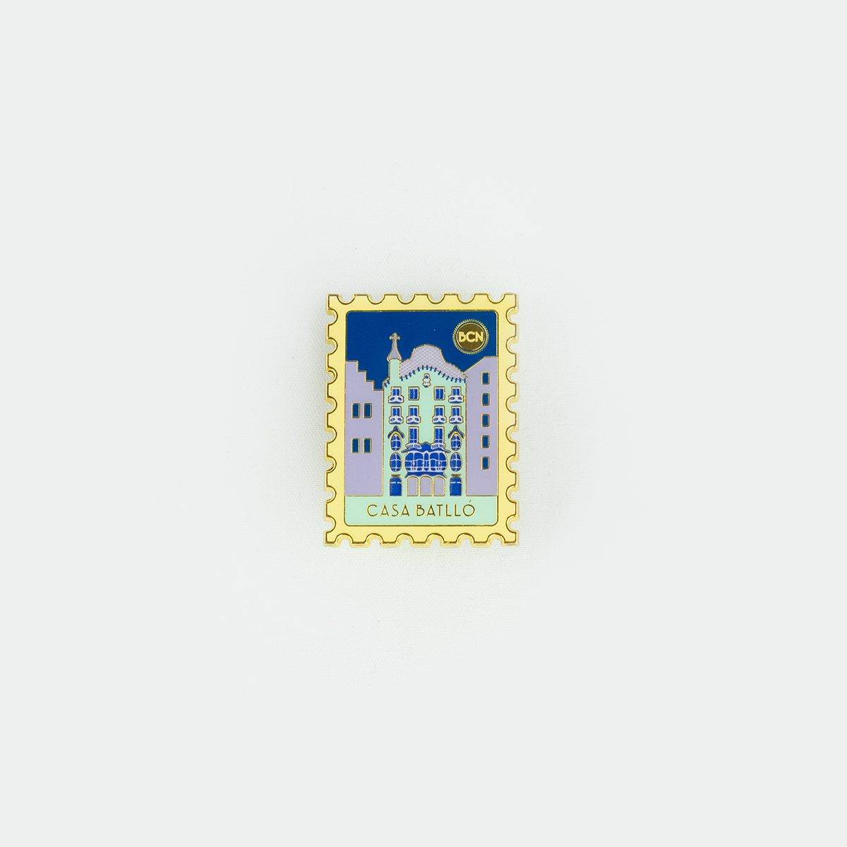 Casa Batllo Stamp Pin
