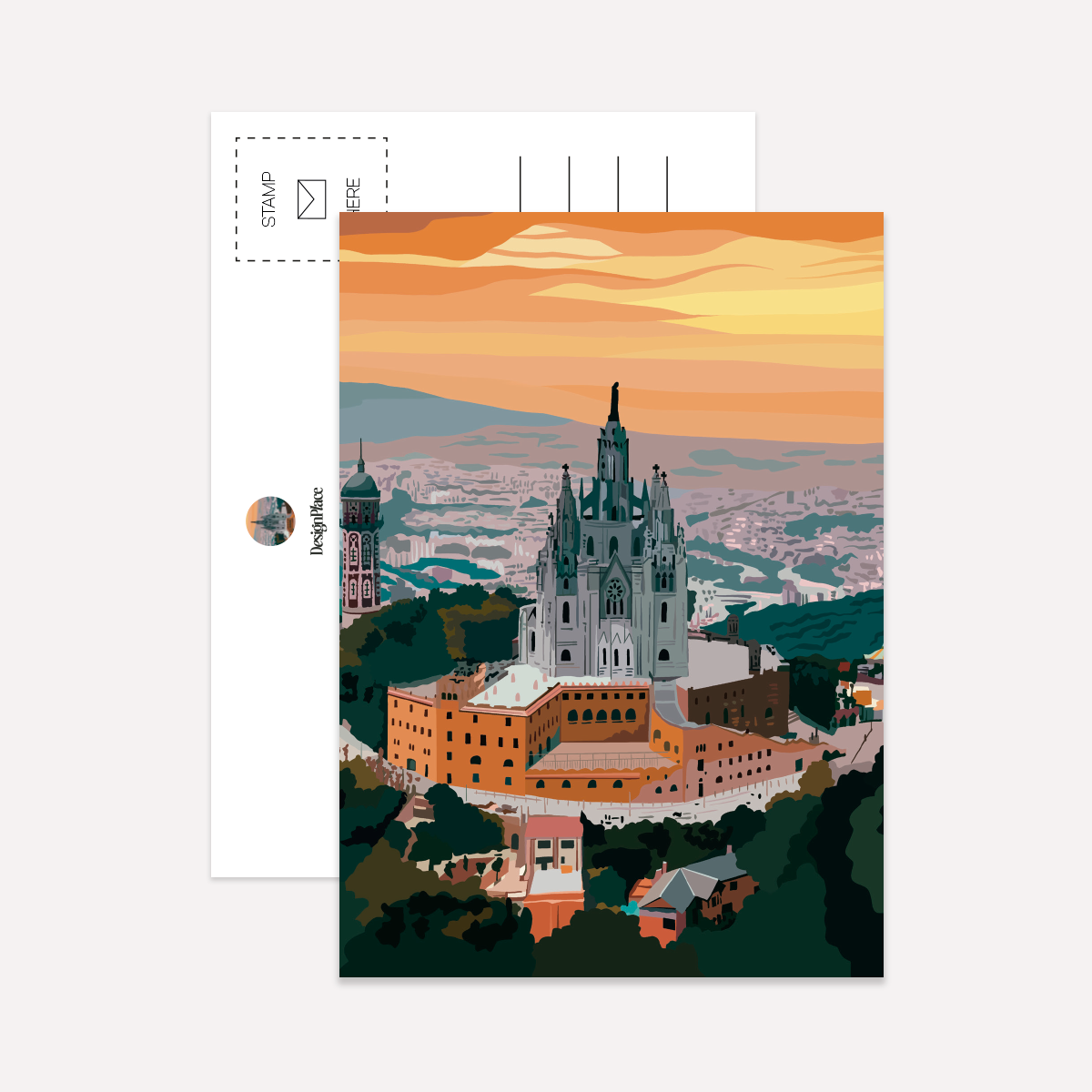 BCN Vector Postcard Pack
