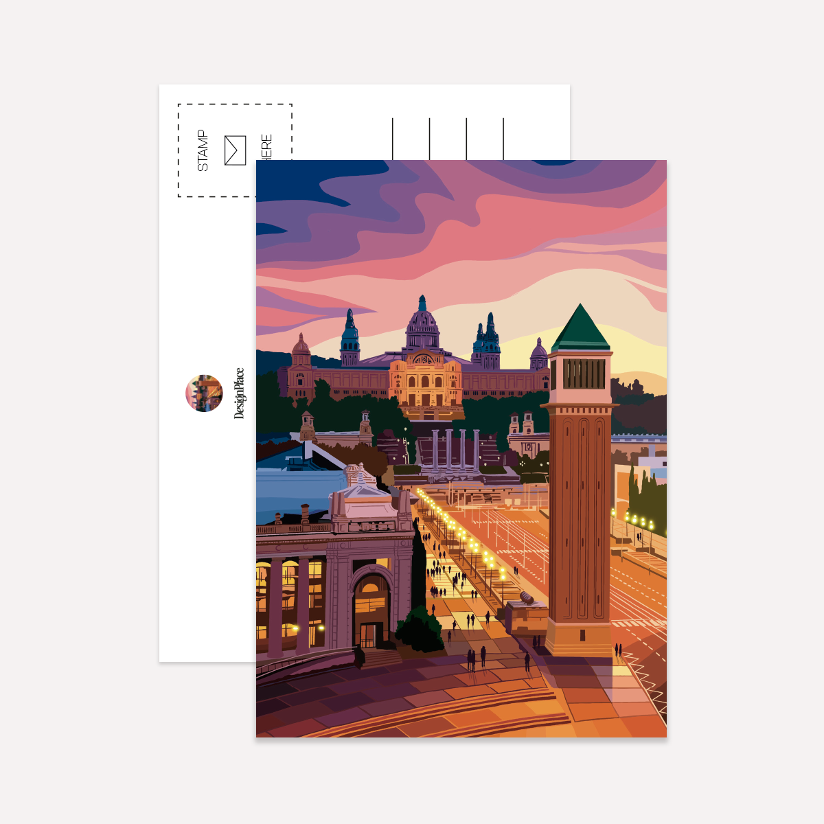 BCN Vector Postcard Pack