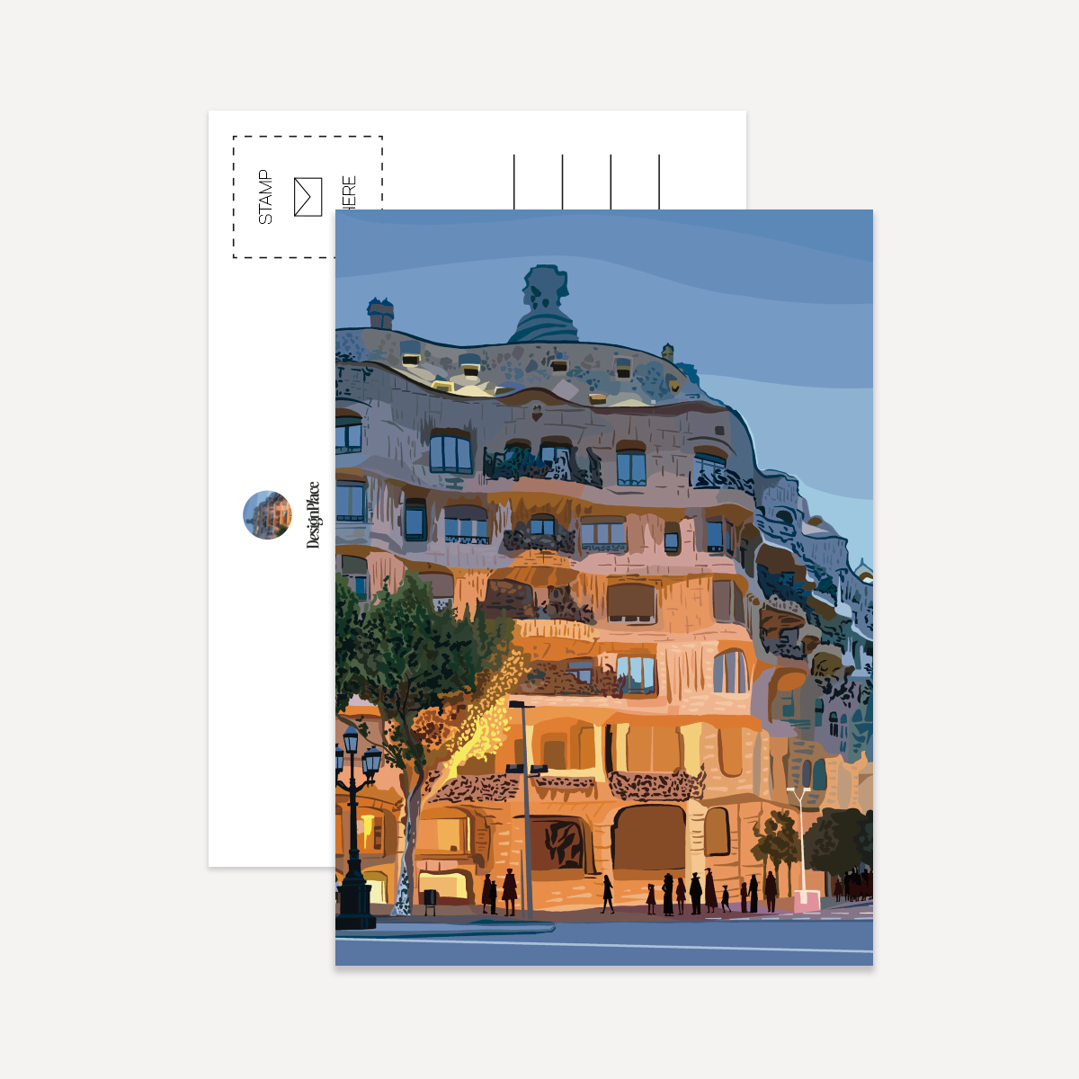 BCN Vector Postcard Pack