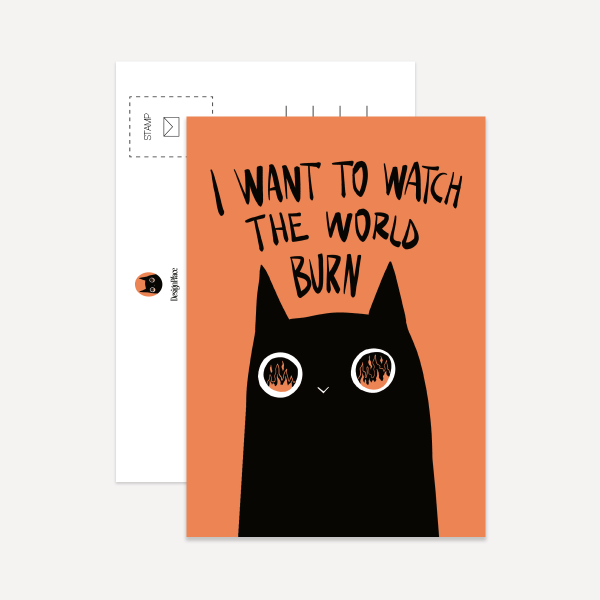 Sassy Cats Postcard Pack