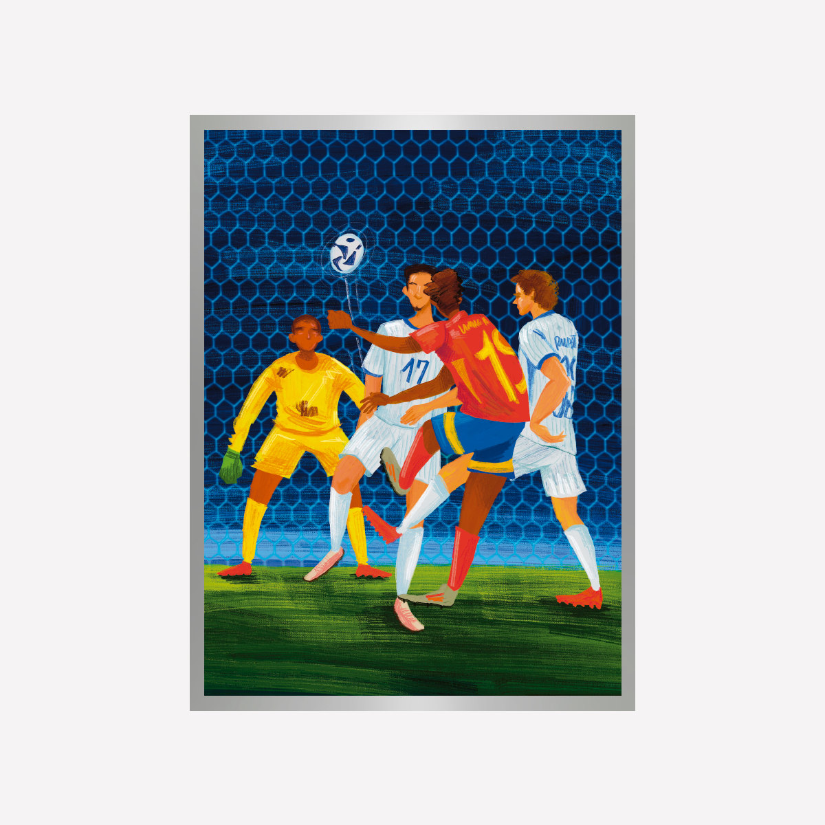 Gol Lamine Yamal Print