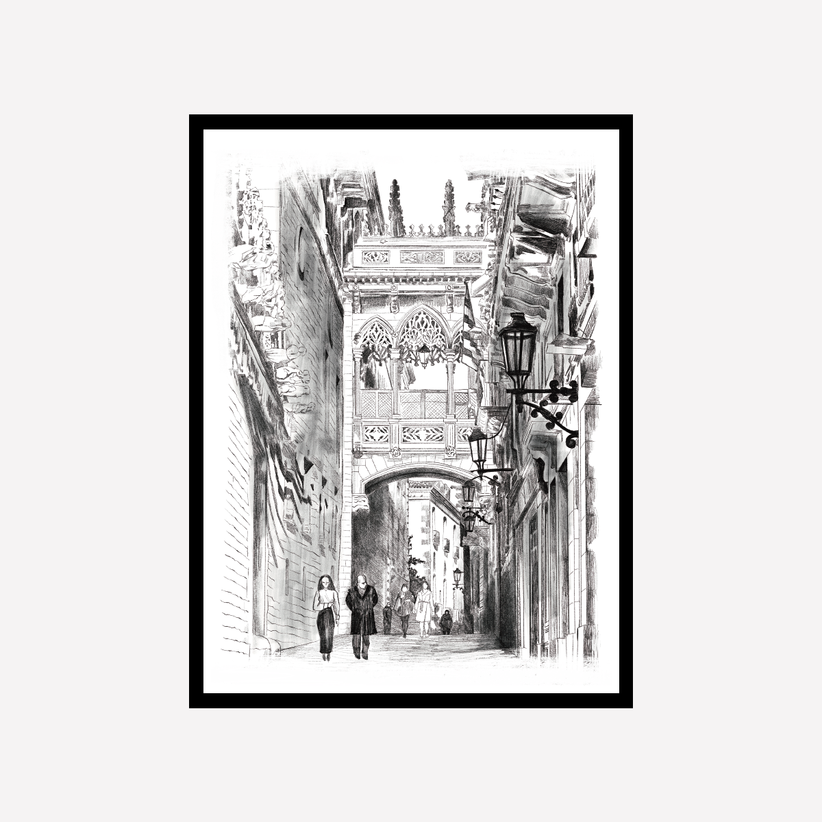 Carrer del Bisbe Sketch Collection