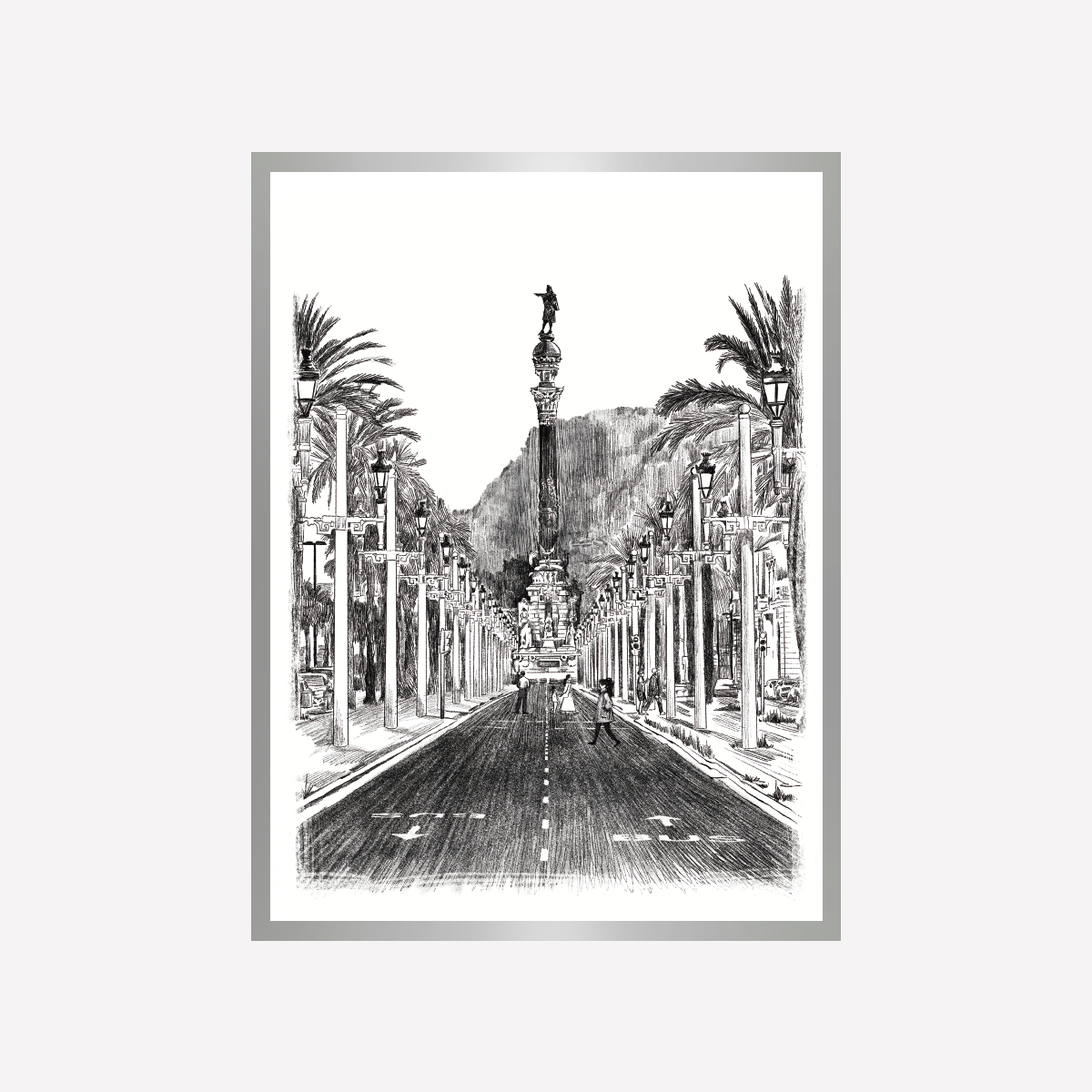 Monumento Colón Sketch Collection