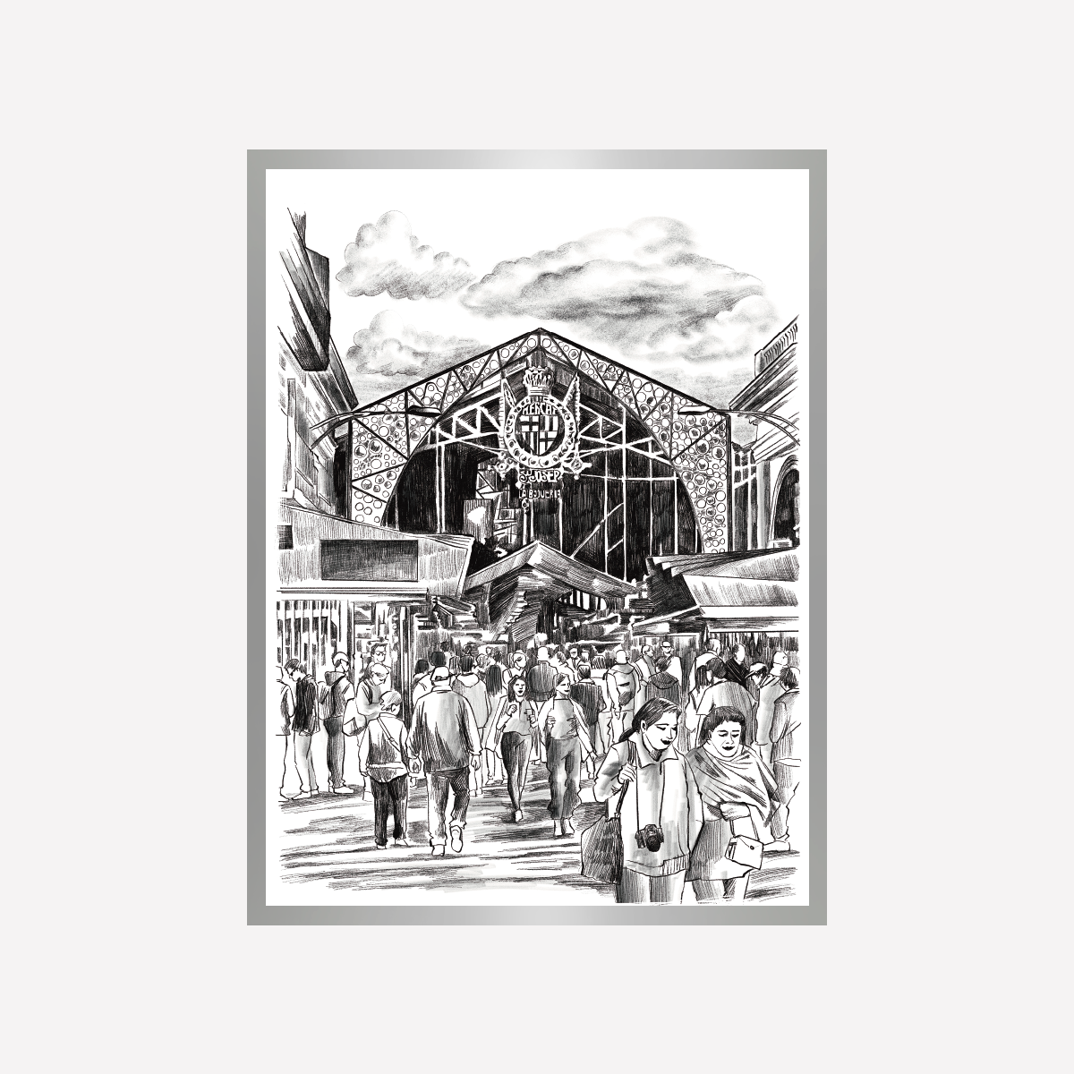 Mercat Boqueria Sketch Collection