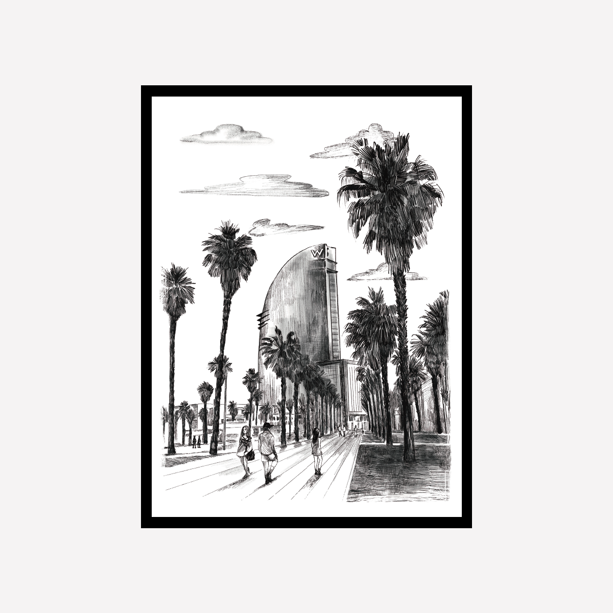 Hotel W Sketch Collection