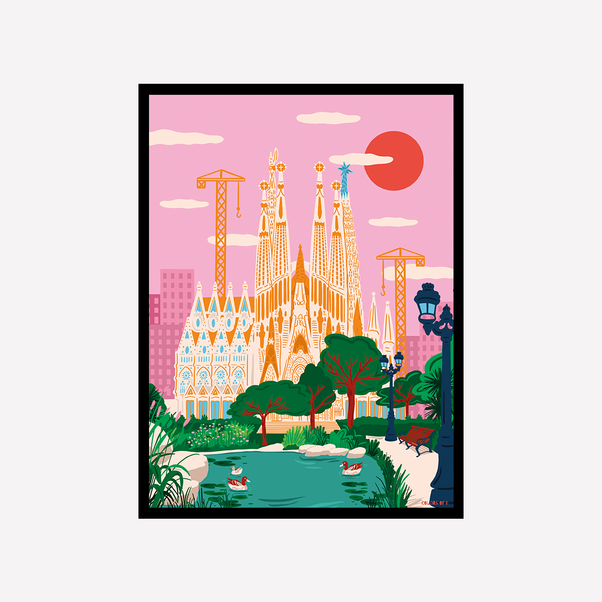 Sagrada Familia Art Print