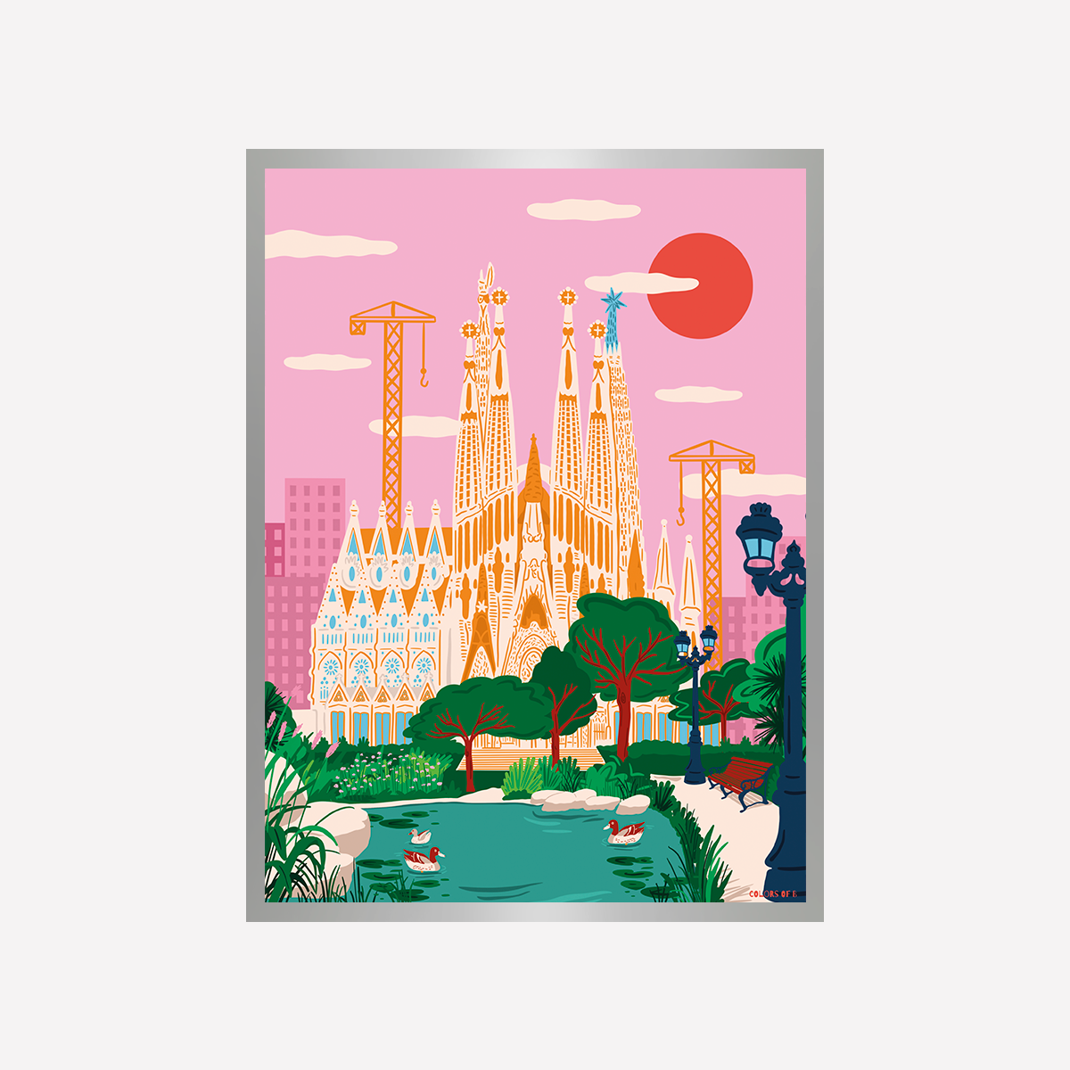 Sagrada Familia Art Print