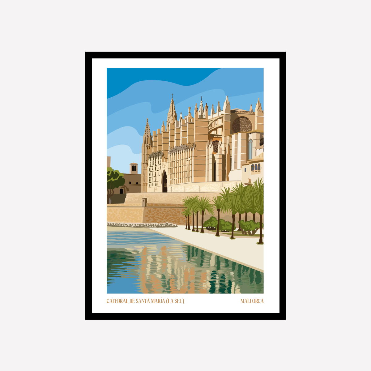 Vector Catedral Mallorca