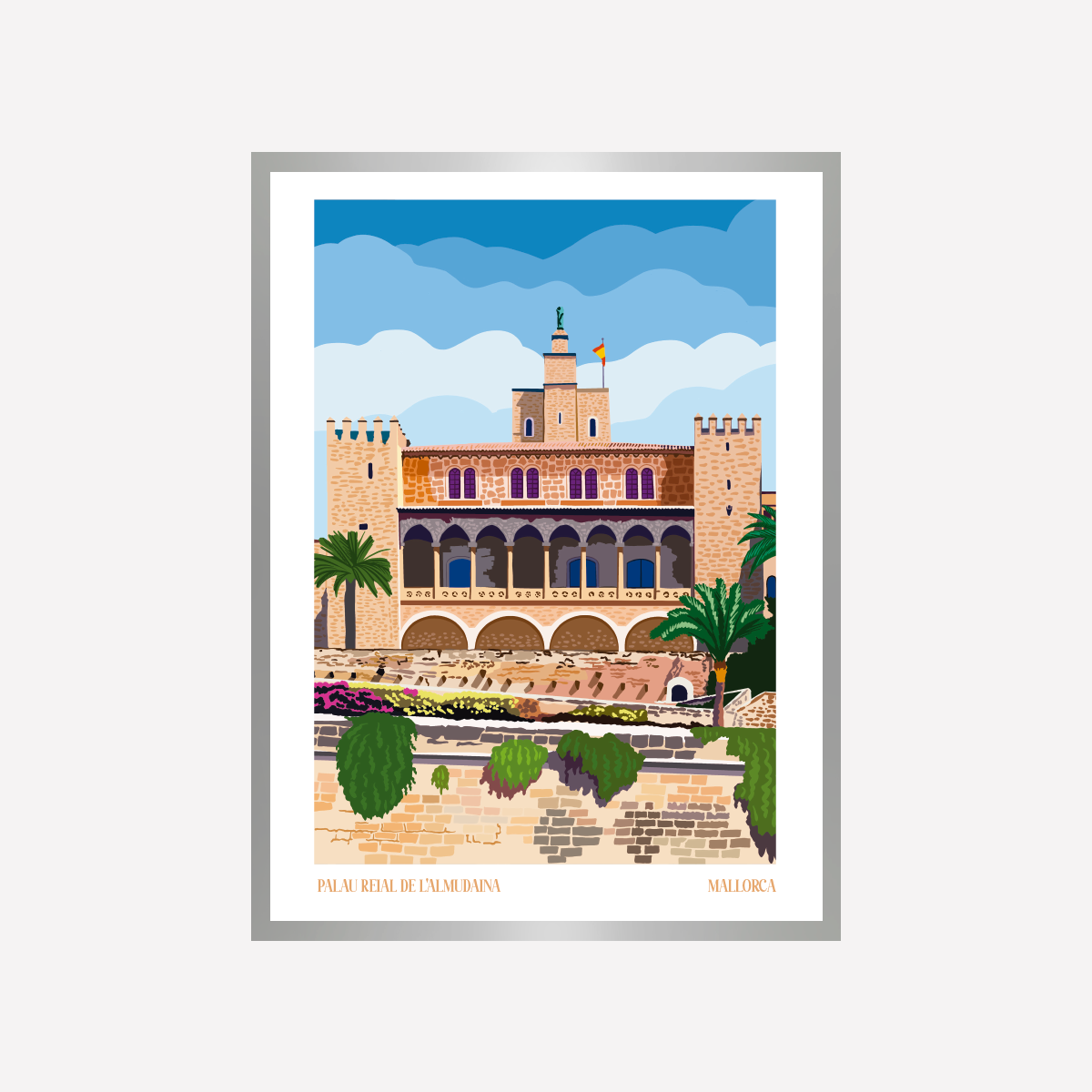 Vector Palau Almudaina Mallorca
