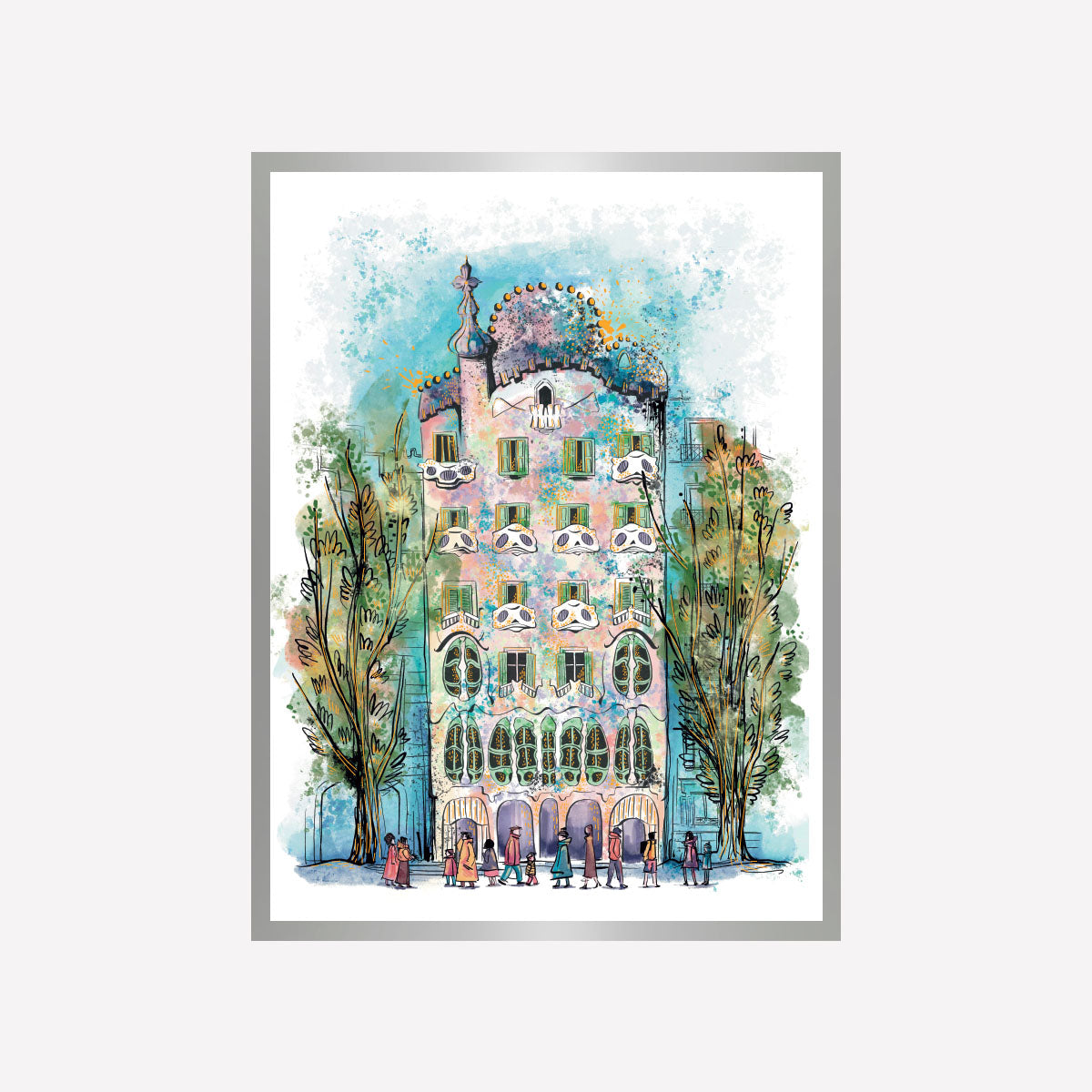 Casa Batllo Gold Splash