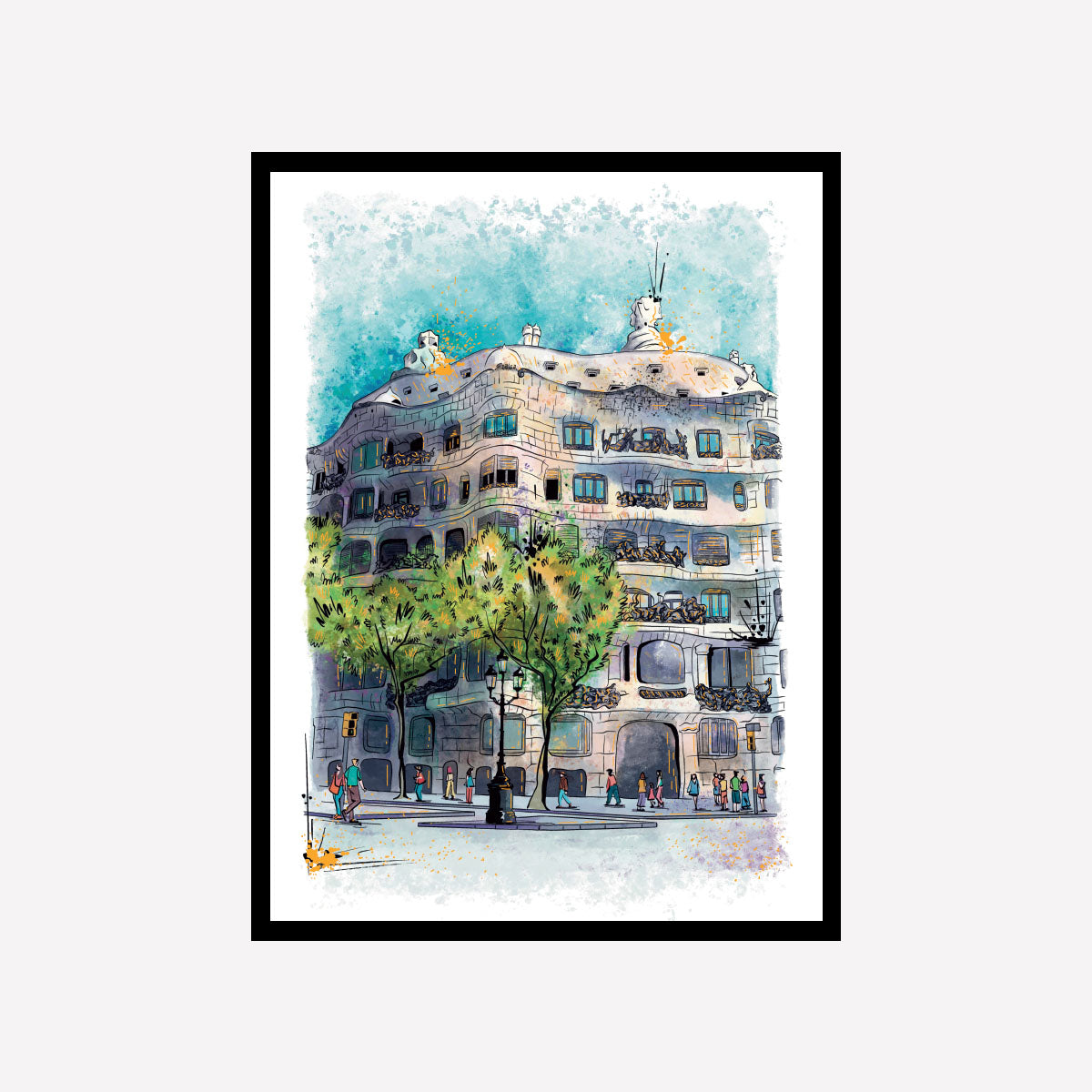 Casa Mila Gold Splash