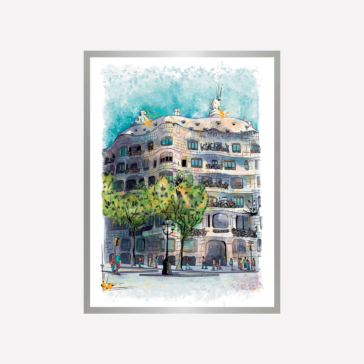 Casa Mila Gold Splash